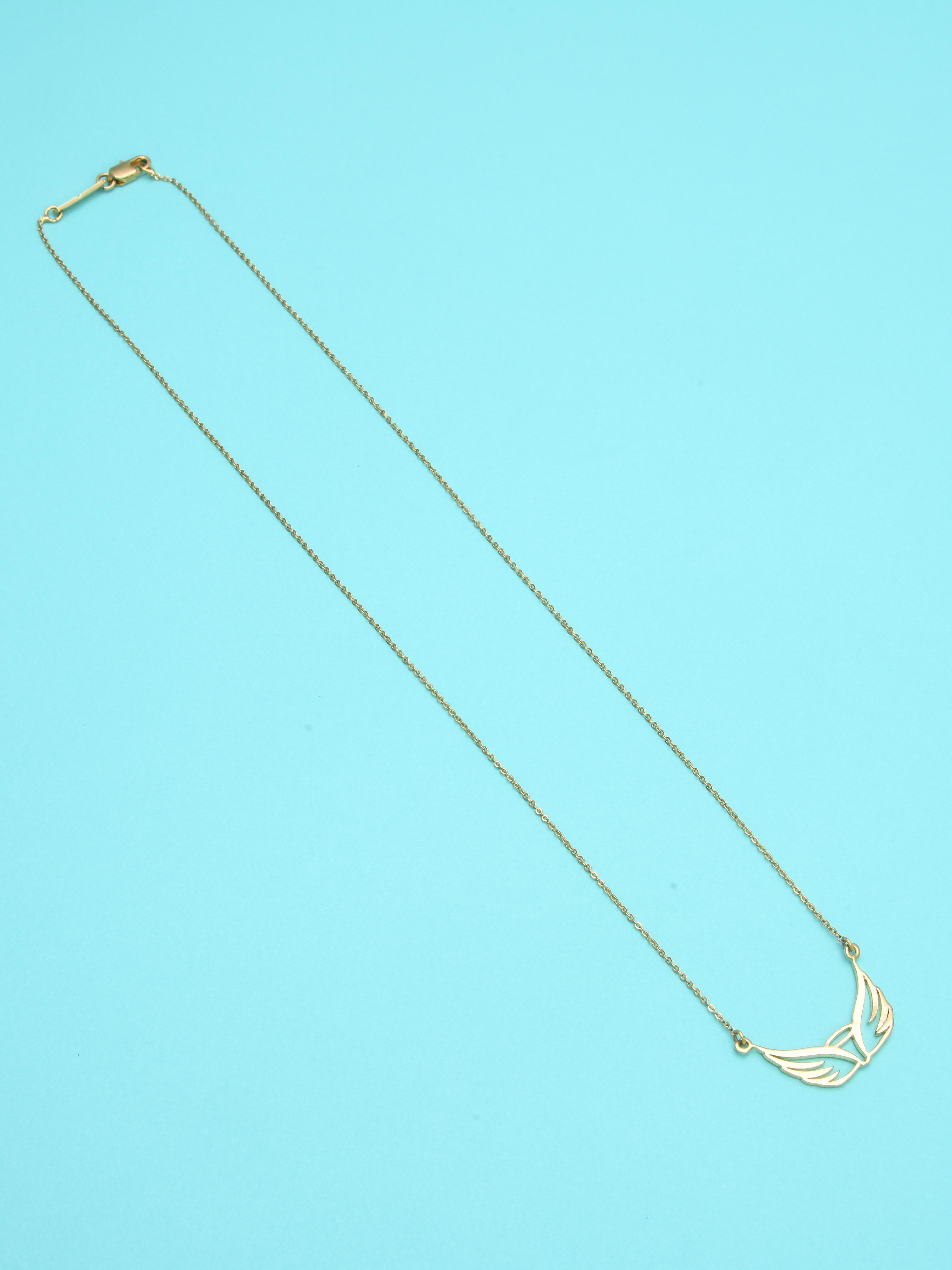 Angel Wing Pendant Necklace