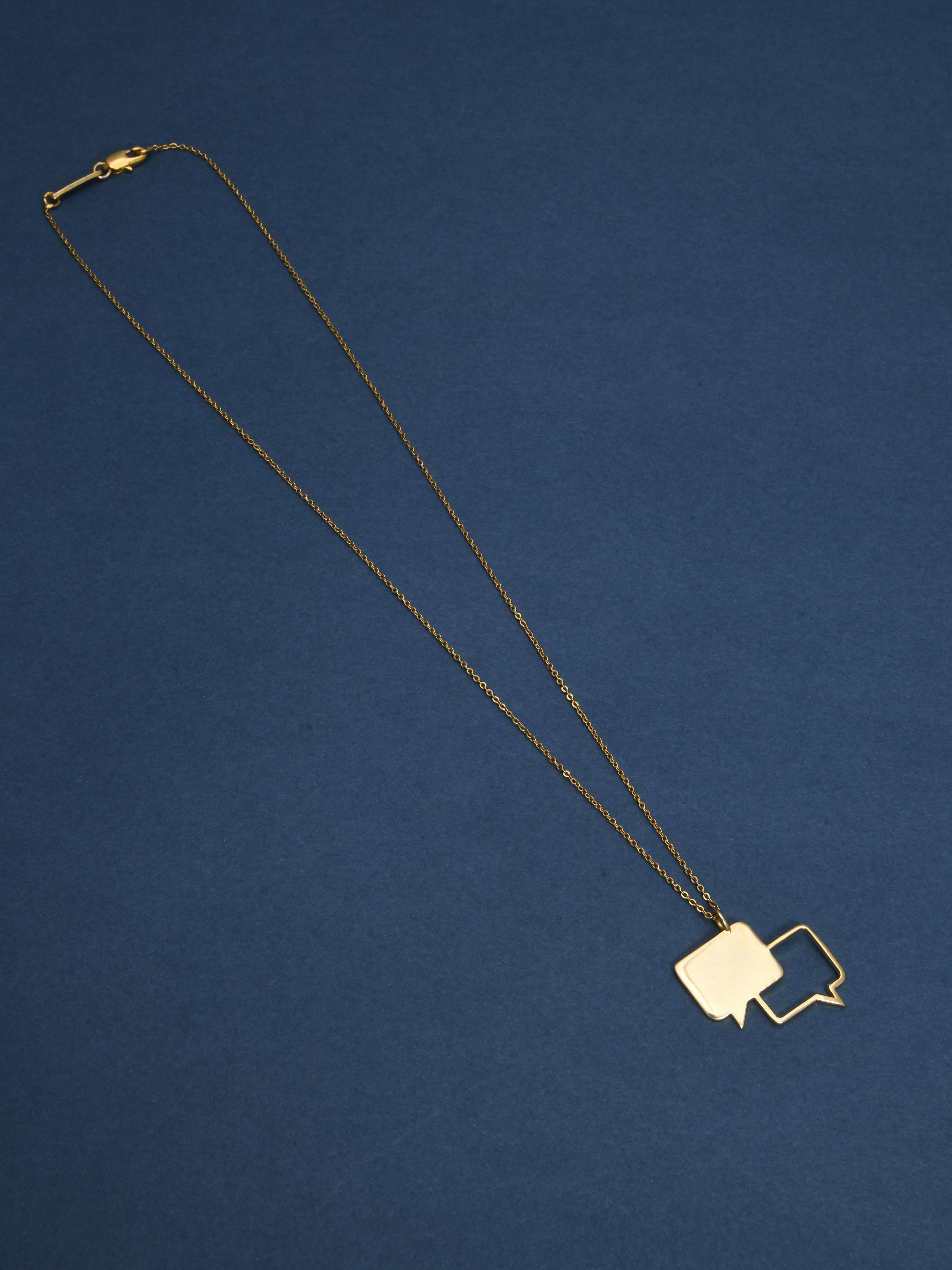 What's Up Pendant Necklace