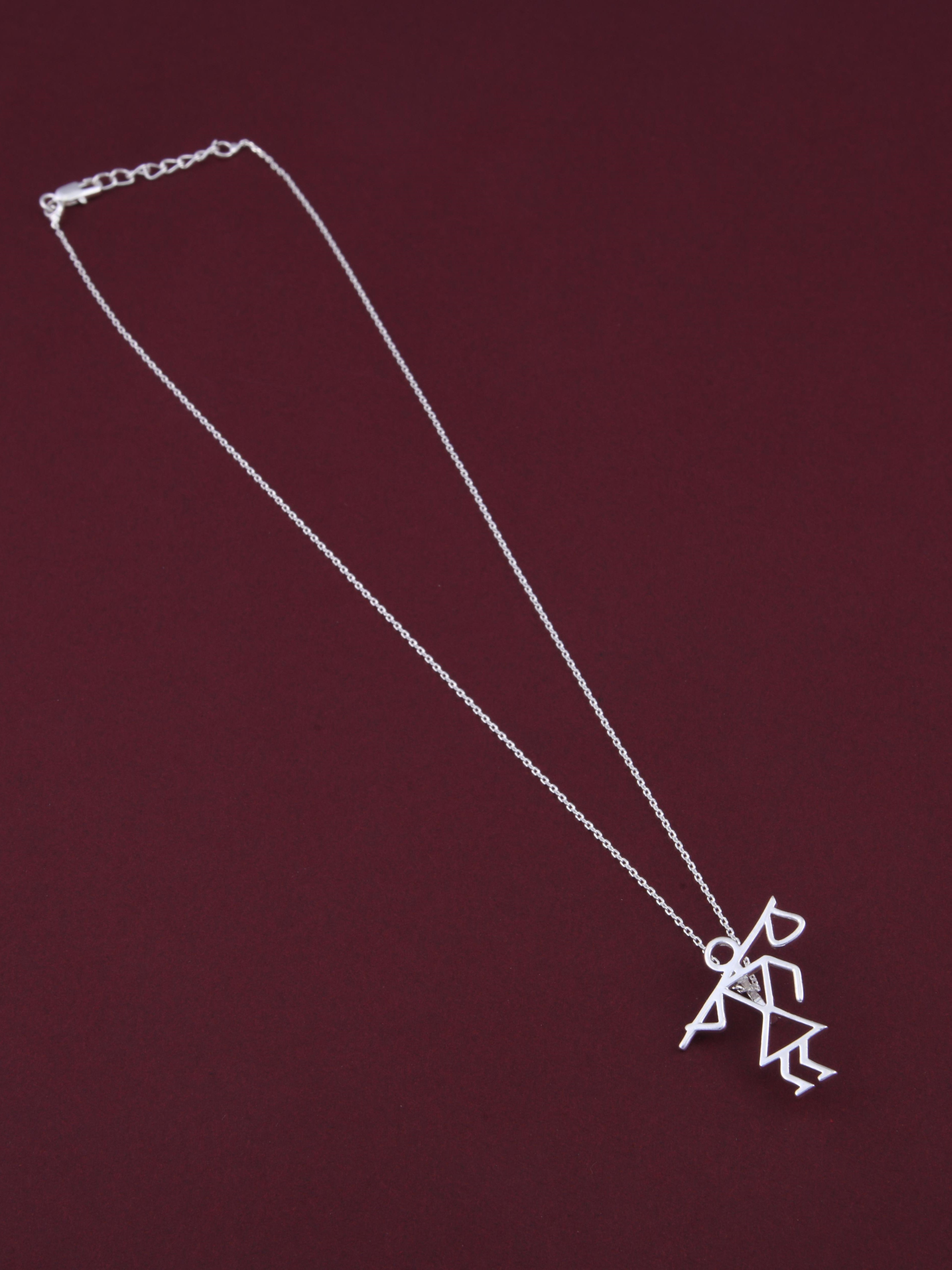 Warli Krushi Pendant Necklace