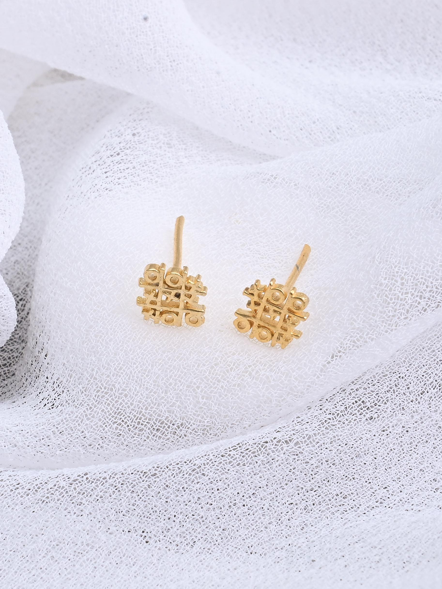 Tic Tac Toe Earrings