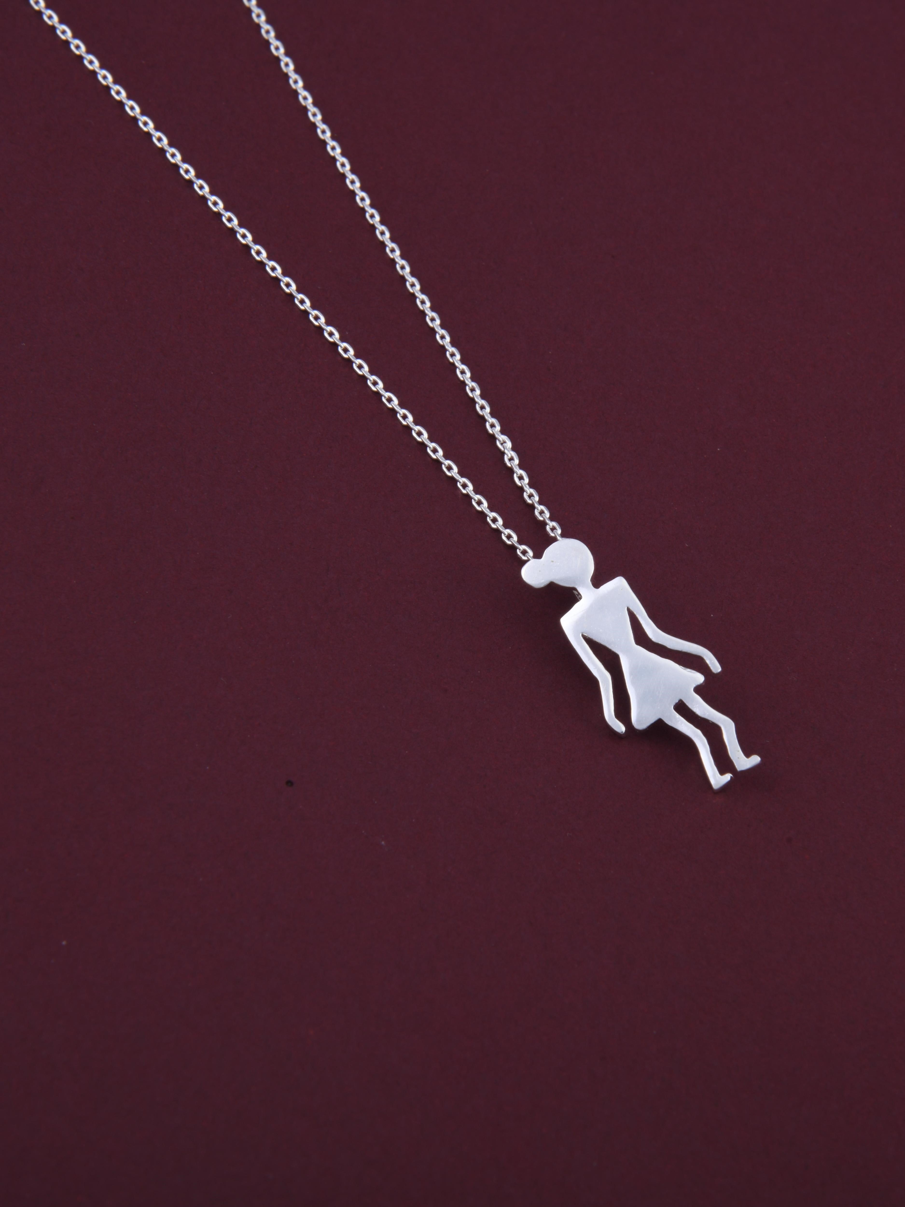 Warli Lady Pendant Necklace