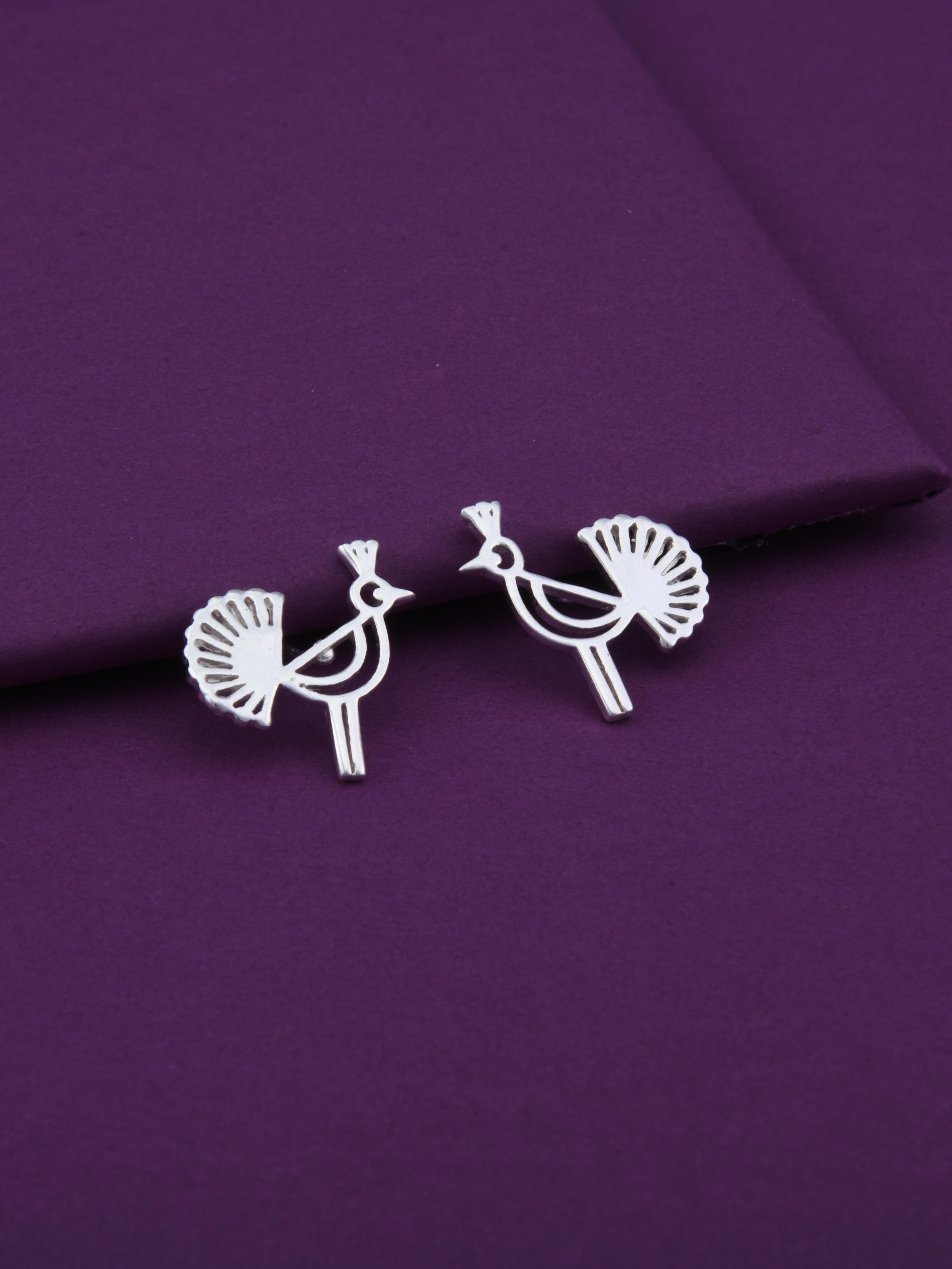 Peacock Warli Earrings