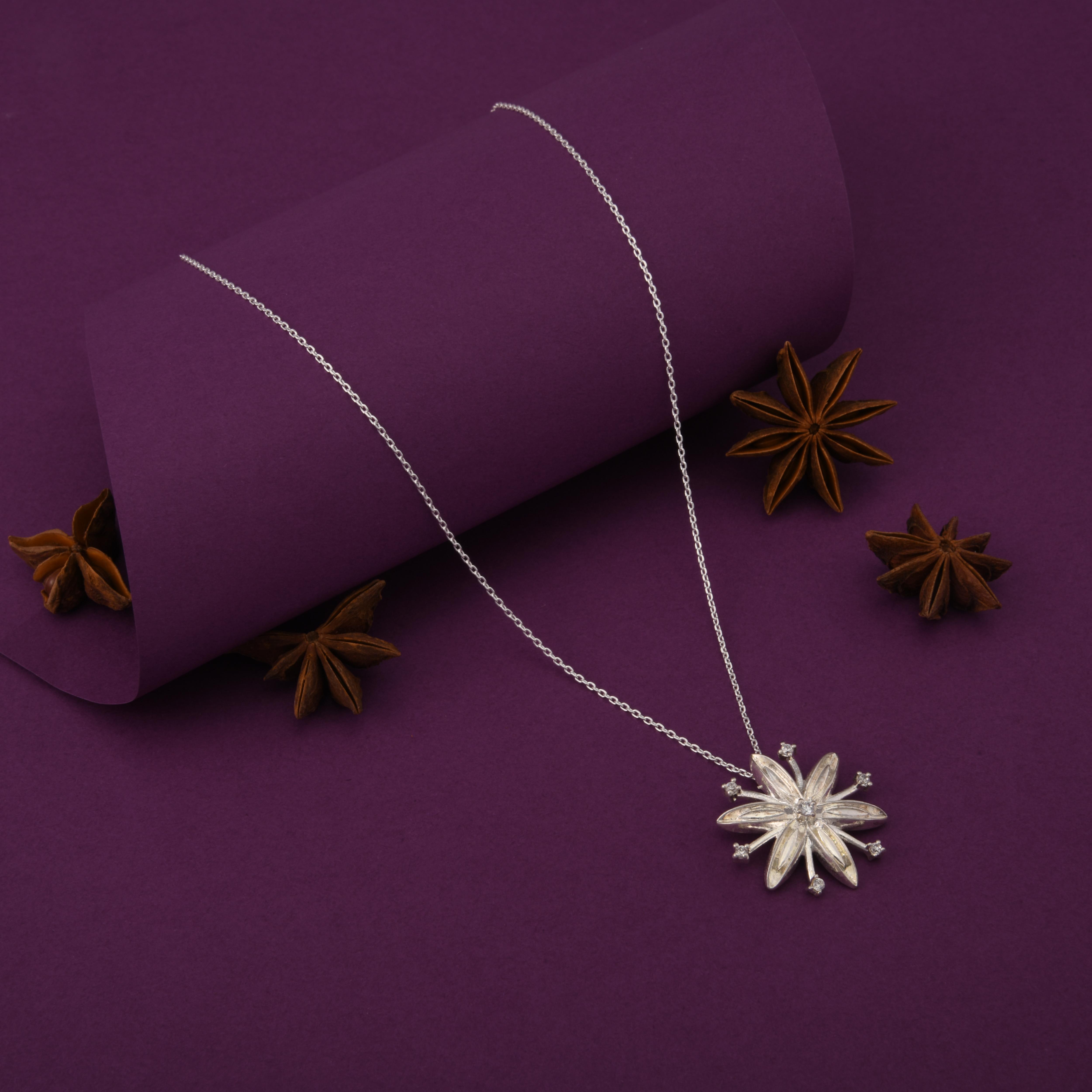 Star Anise Spice Pendant Necklace