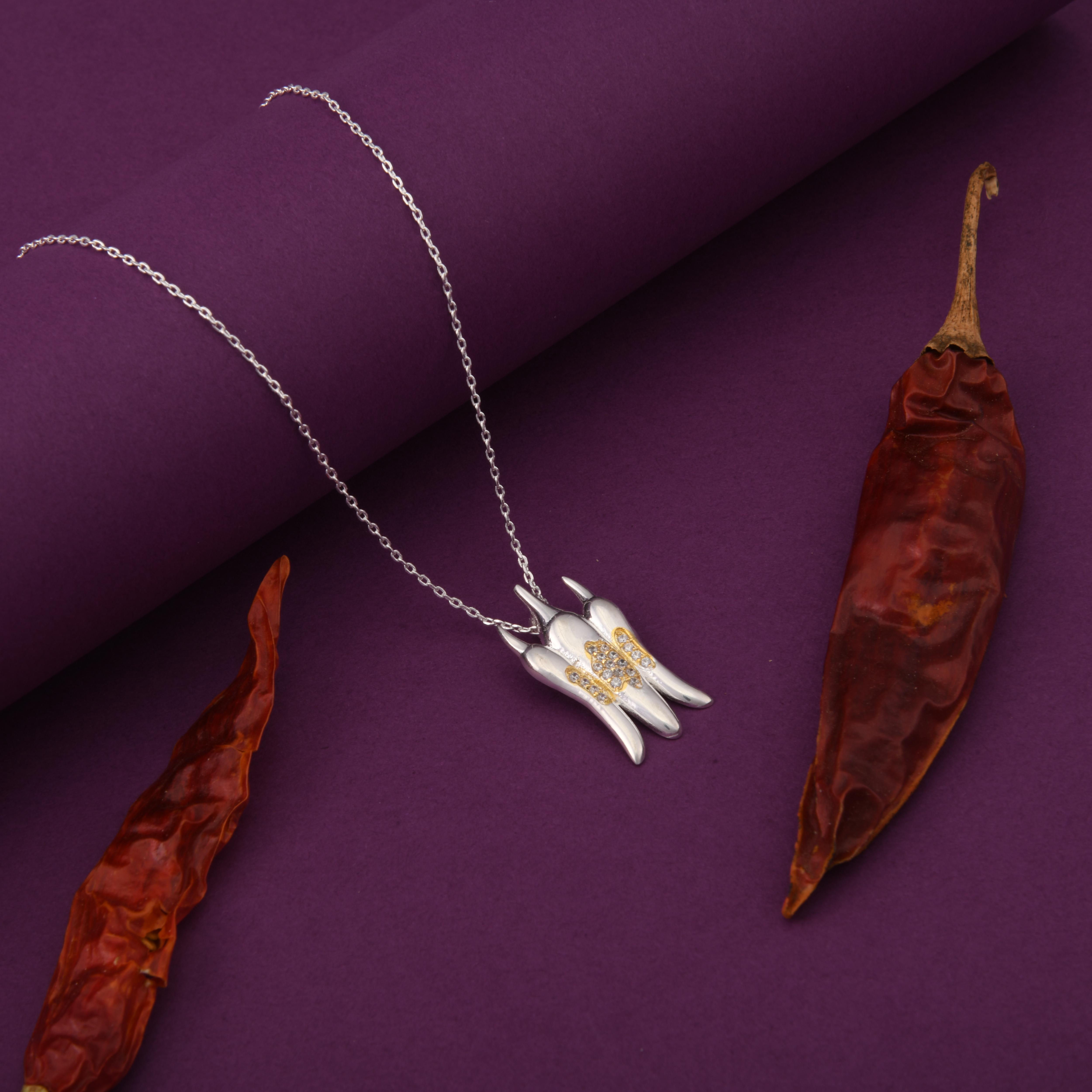 Chilli Spice Pendant Necklace