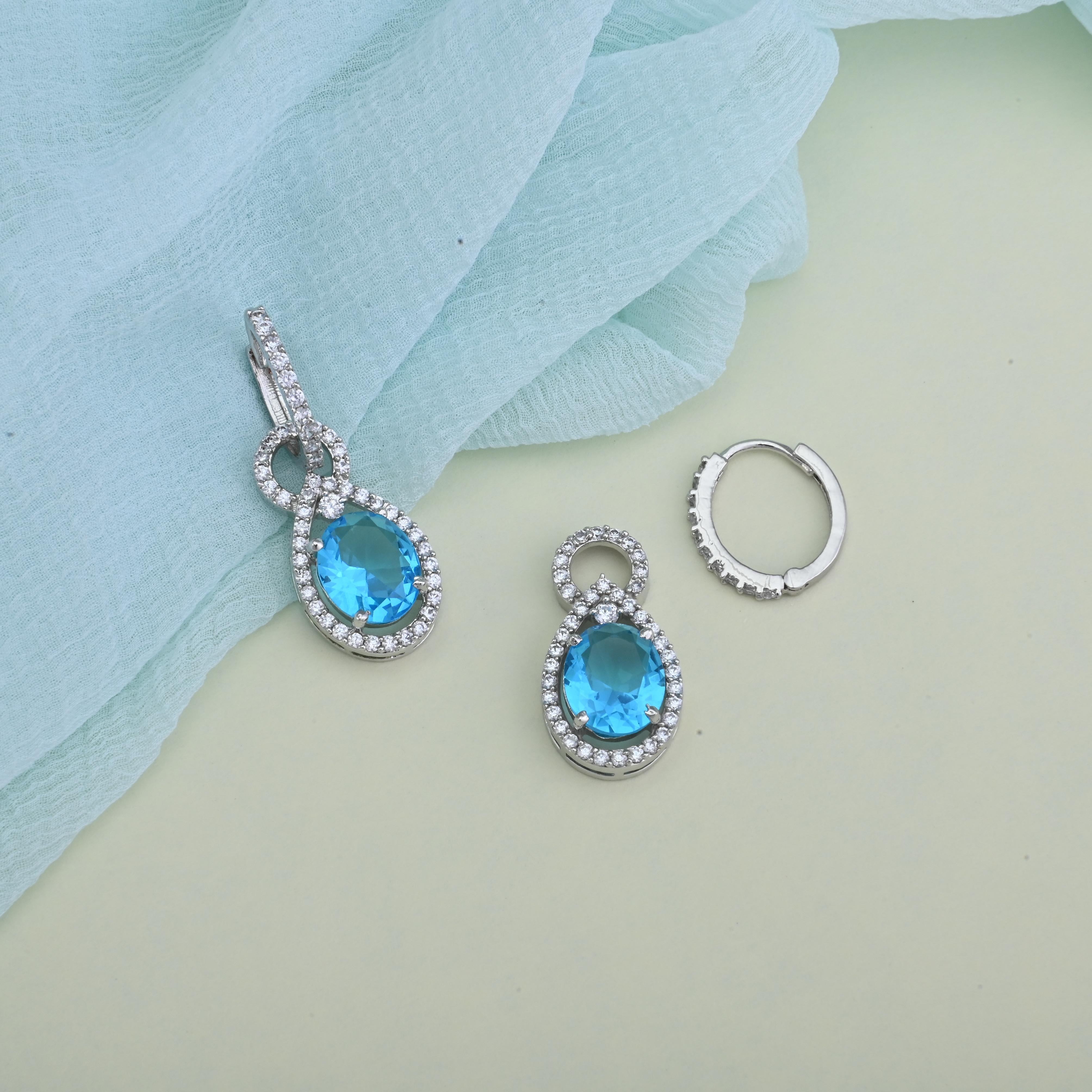 Colorful CZ Earrings