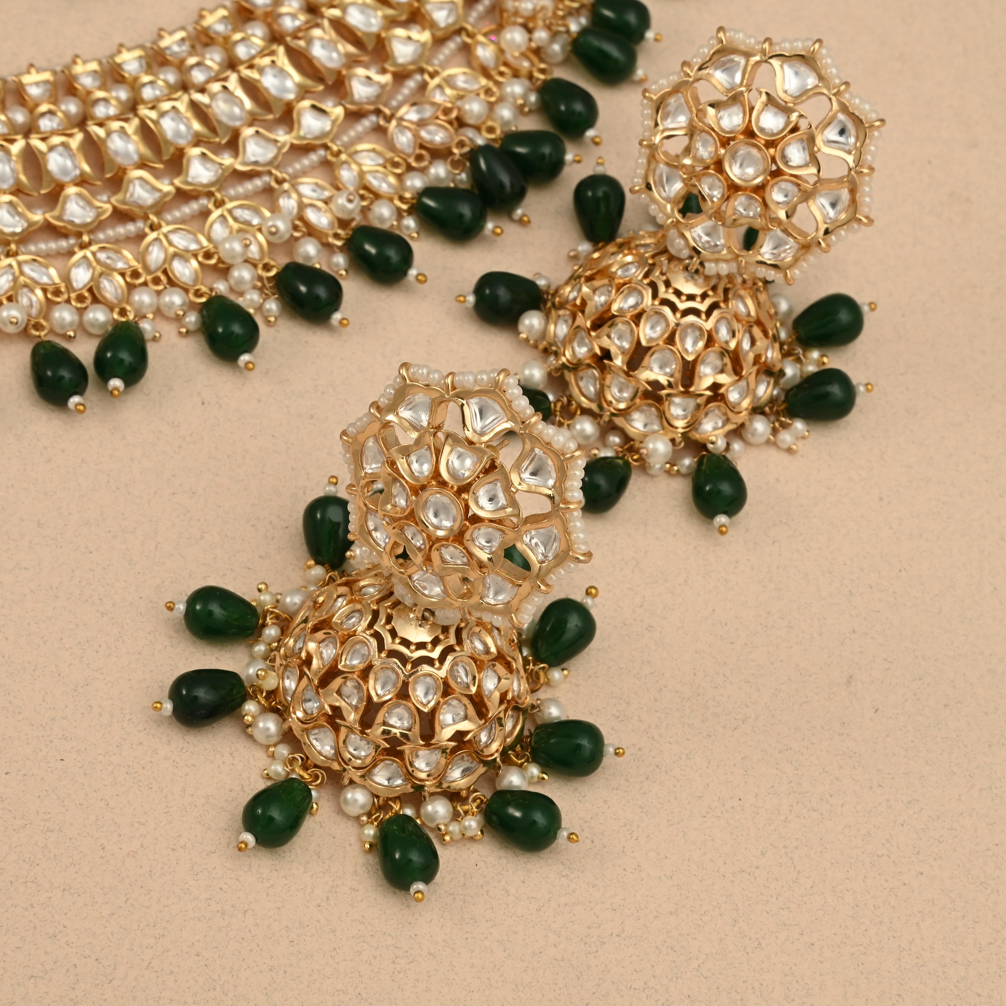 Nirvi Bridal Kundan Set