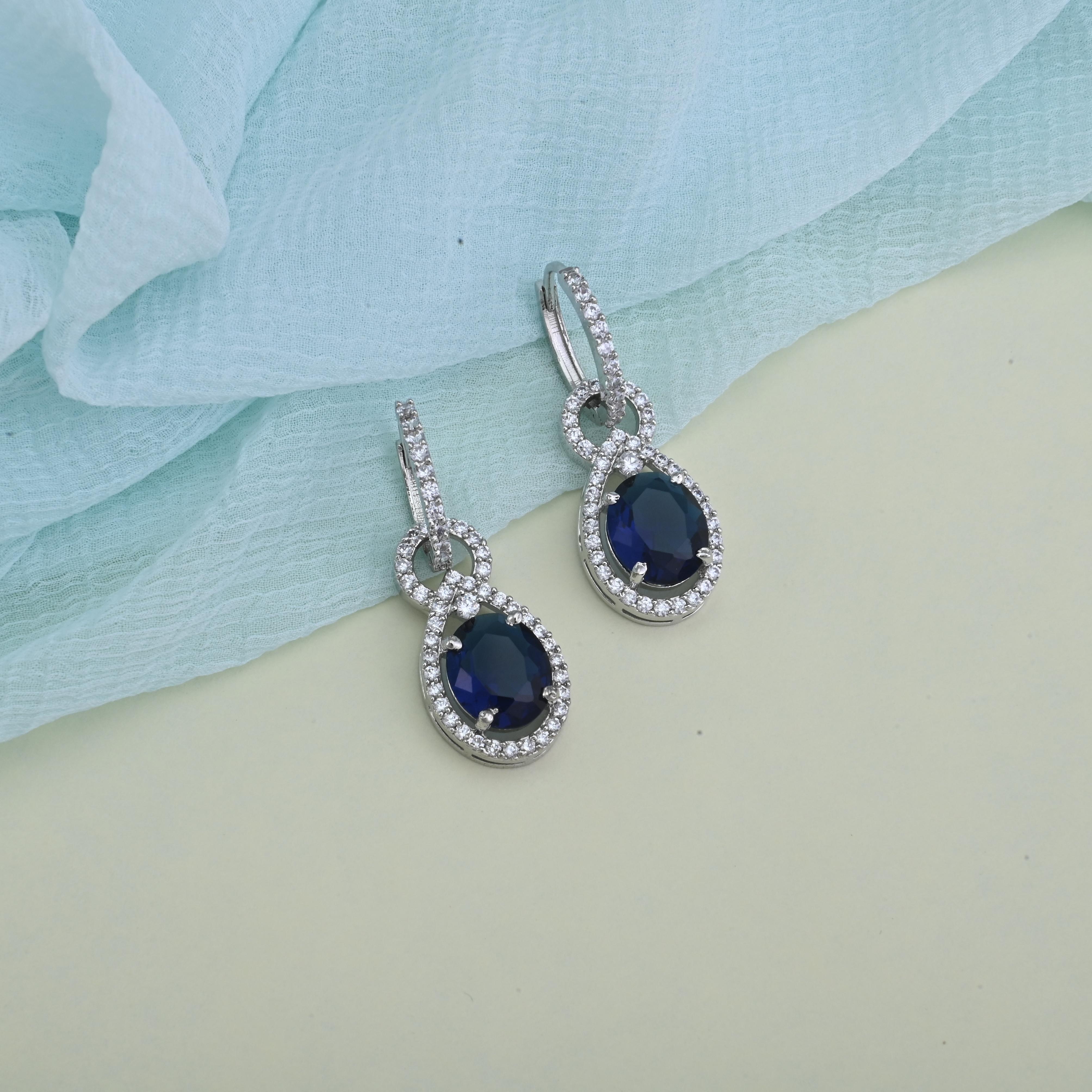 Colorful CZ Earrings