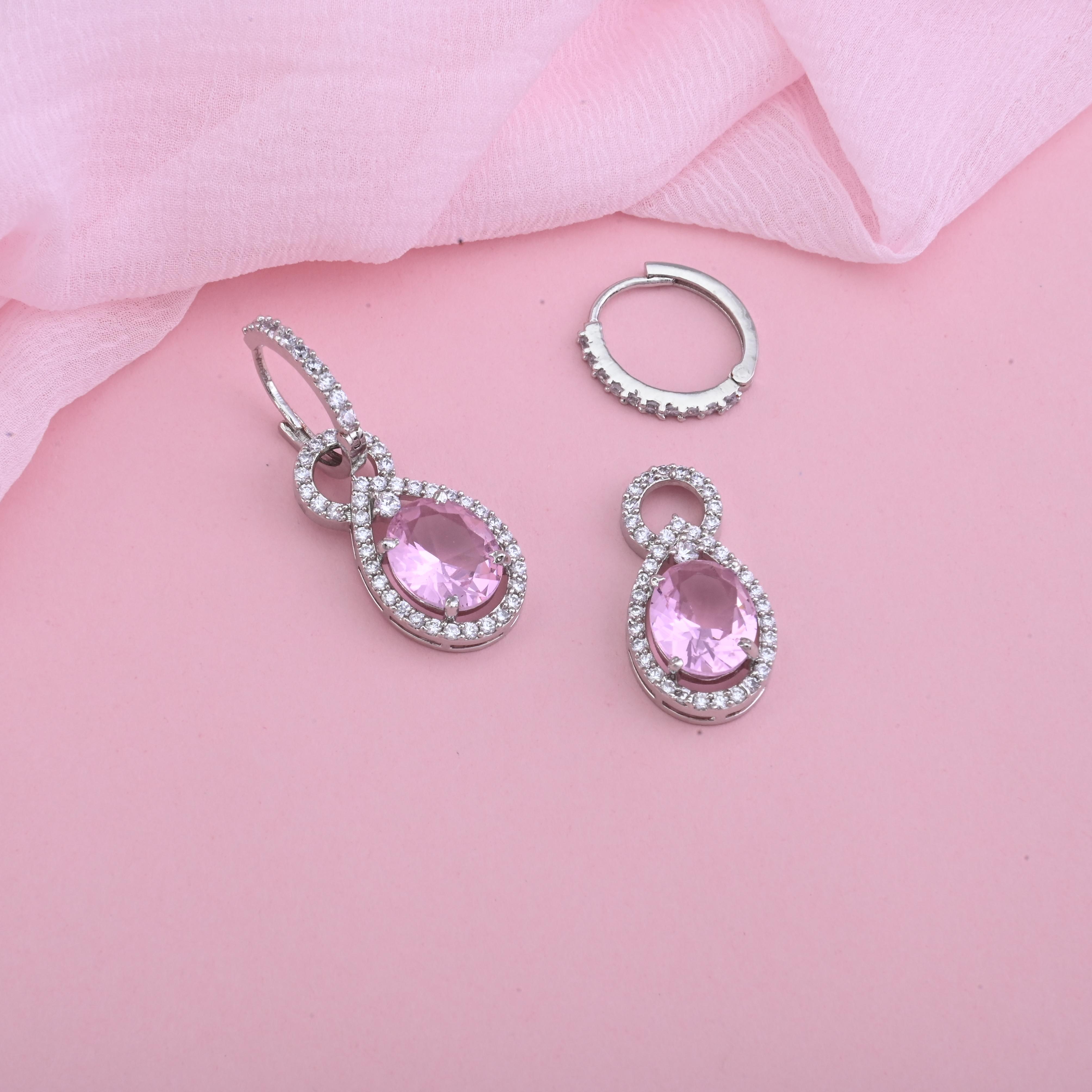 Colorful CZ Earrings