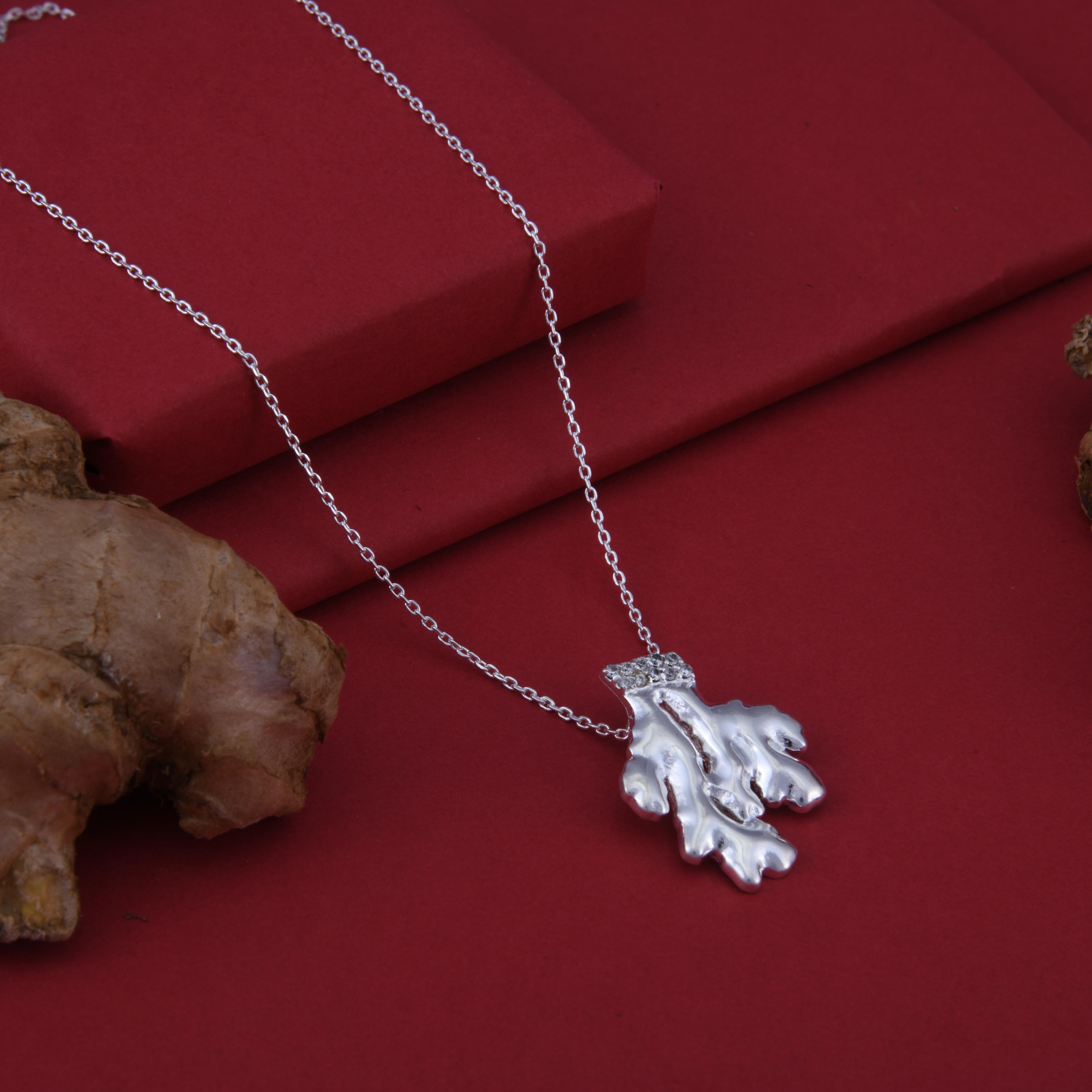 Ginger Spice Pendant Necklace