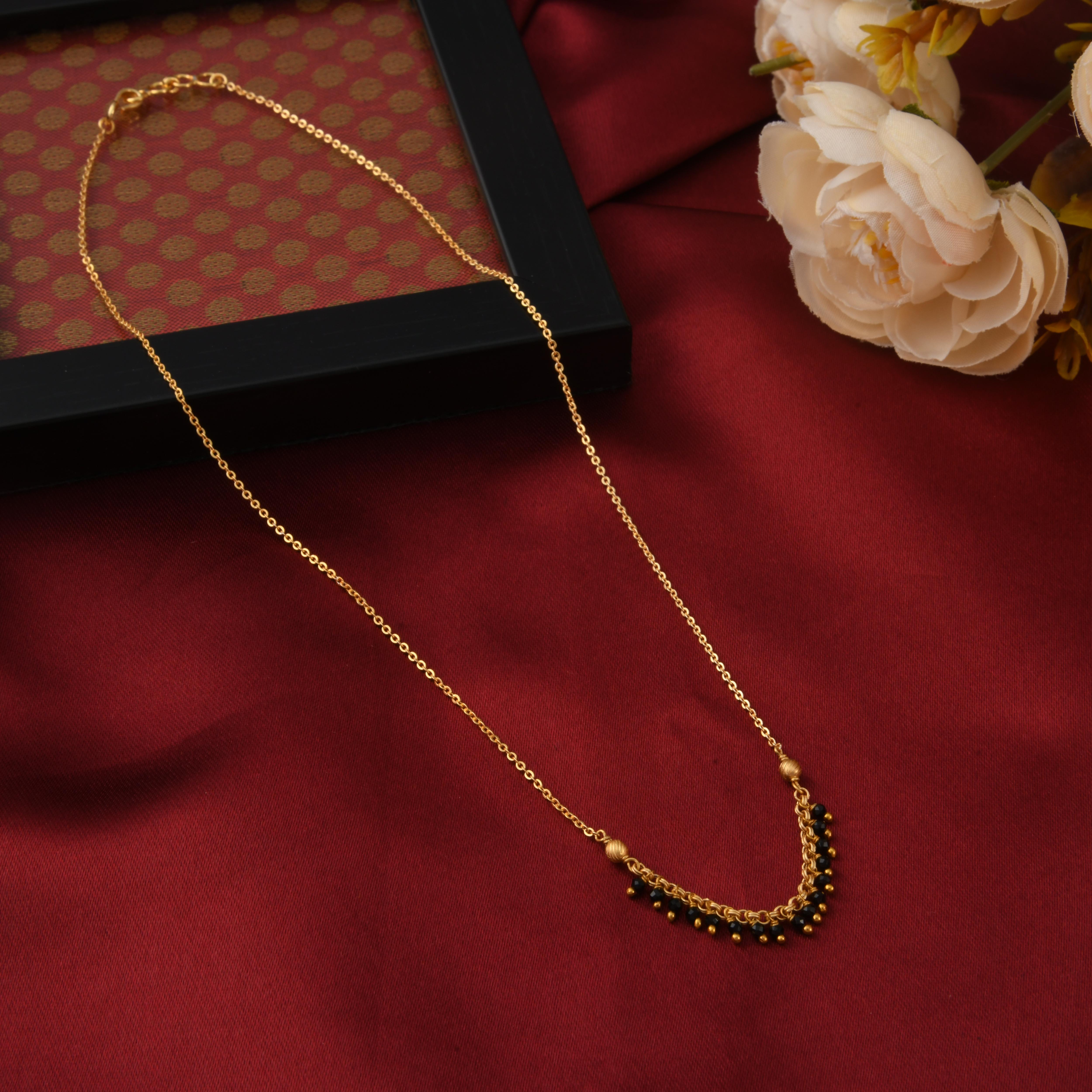 Delicate Golden Mangalsutra