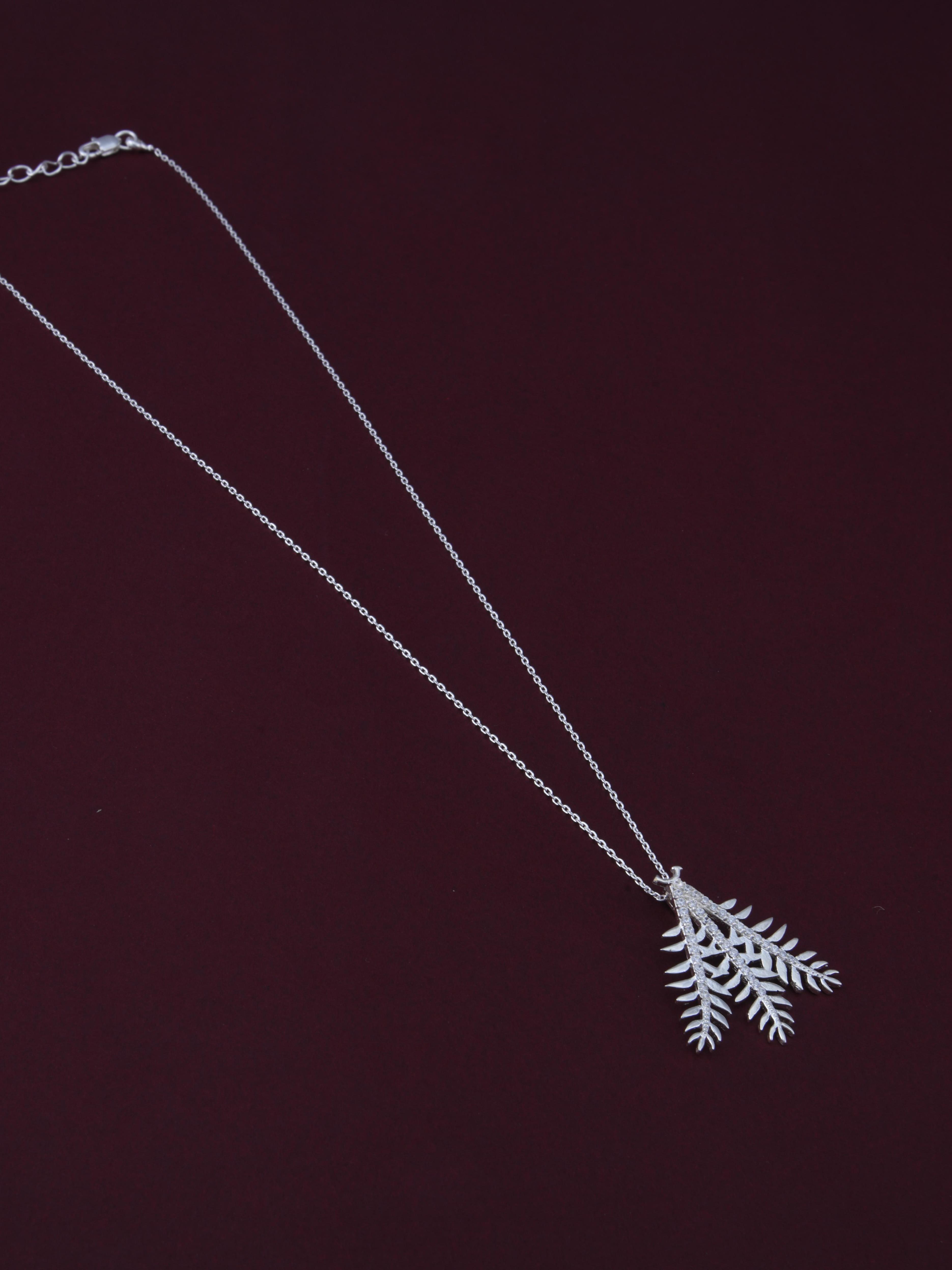 Curry Leaves Spice Pendant Necklace