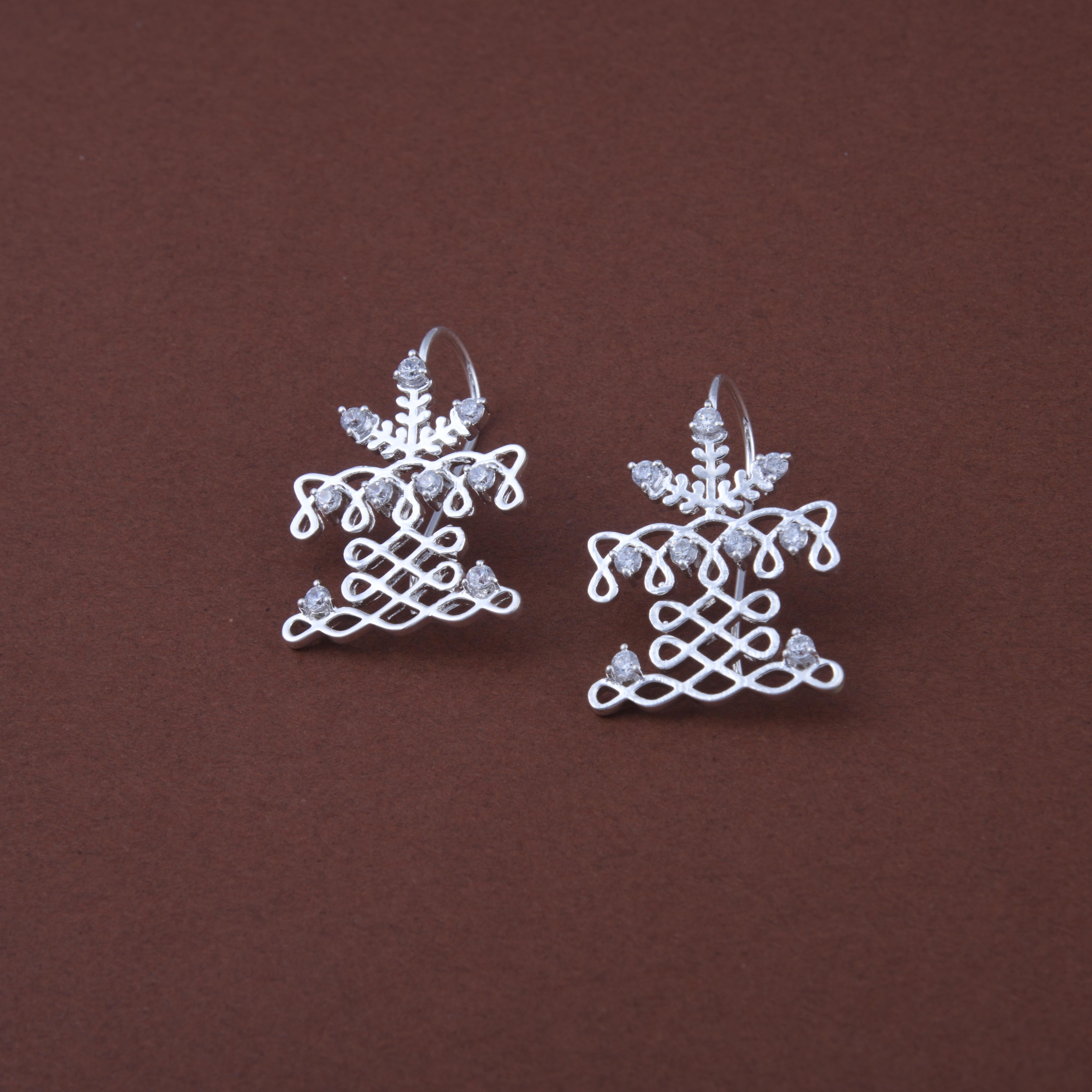 Tulsivrundavan Hook Earrings