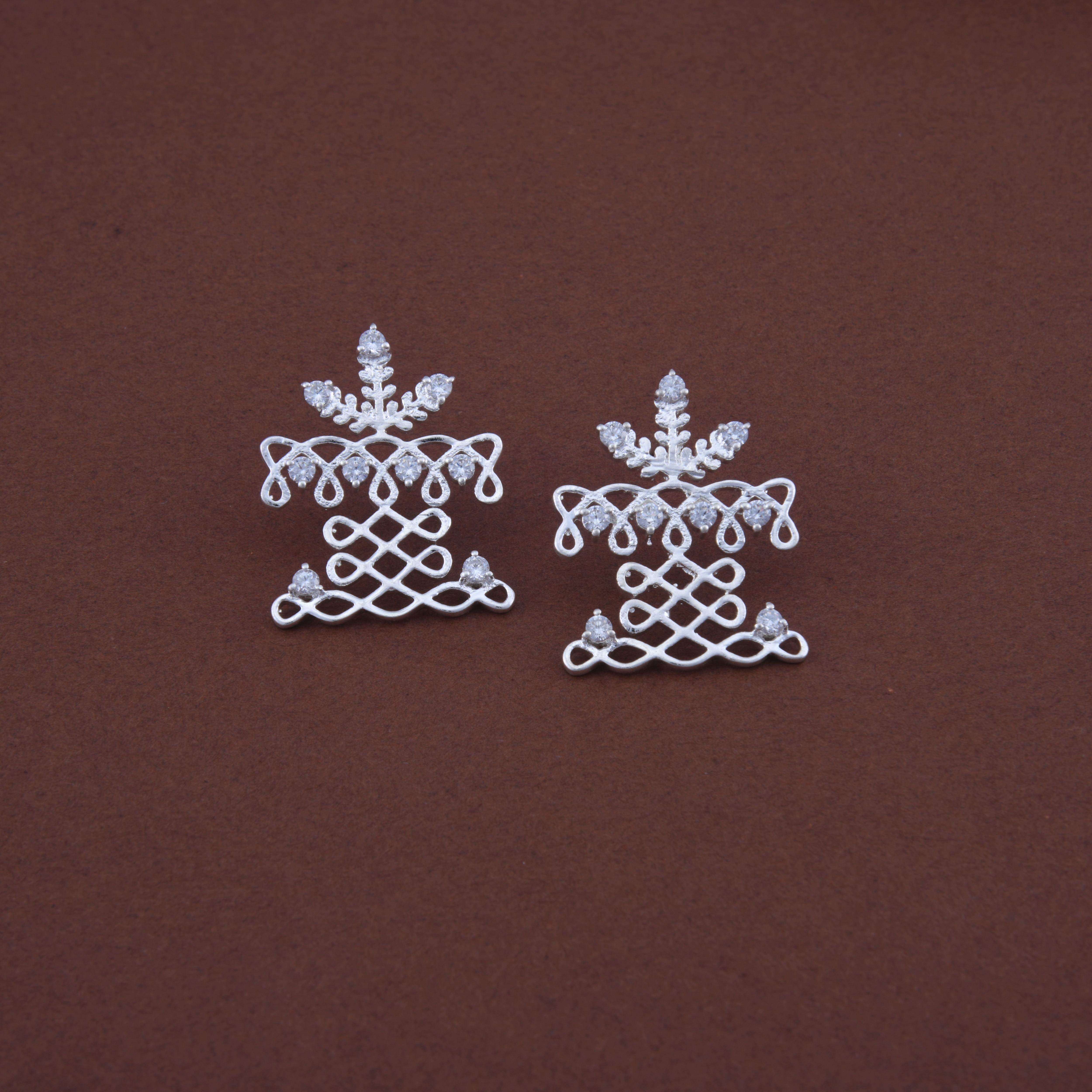 Tulsivrundavan Stud Earrings