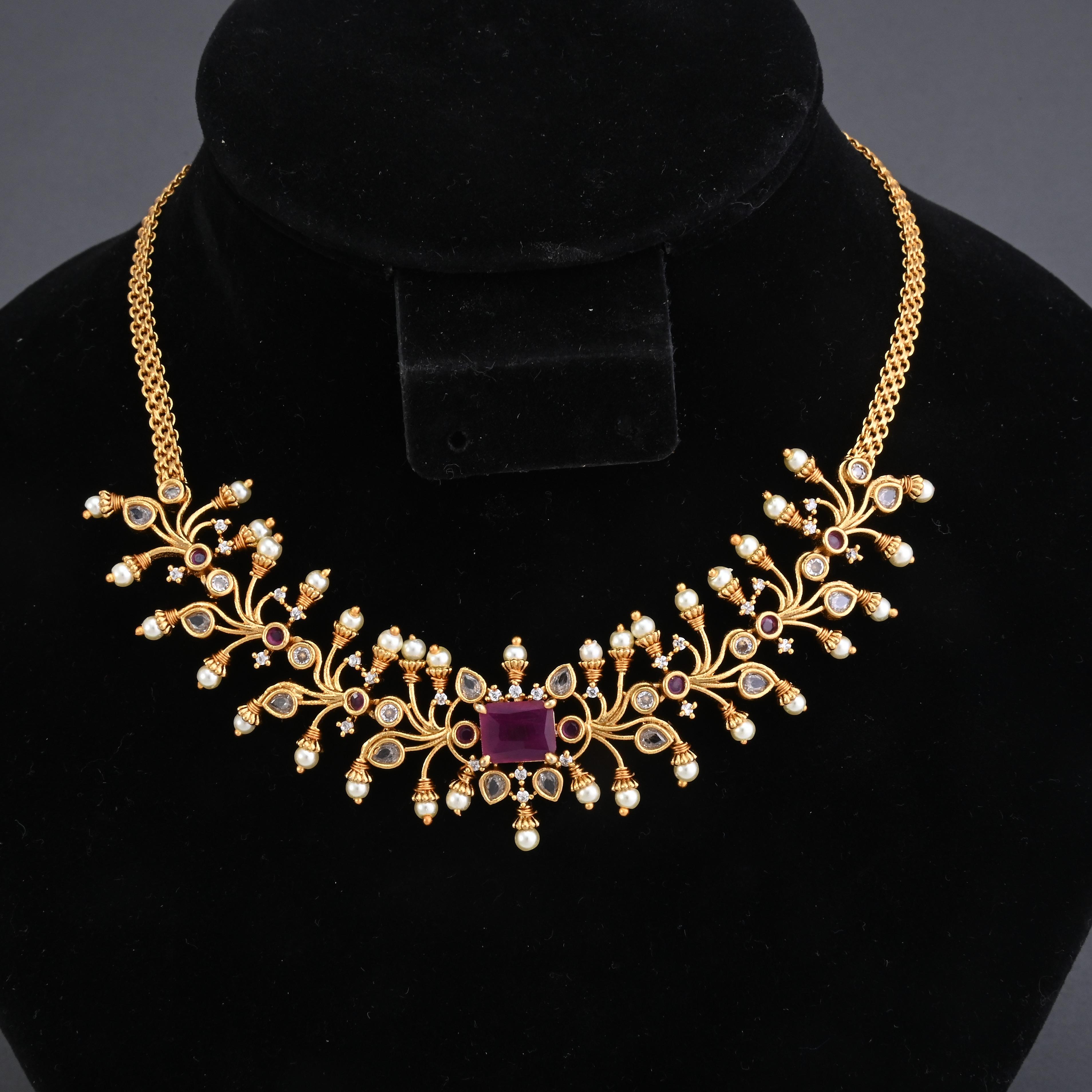 Nandini Temple Necklace