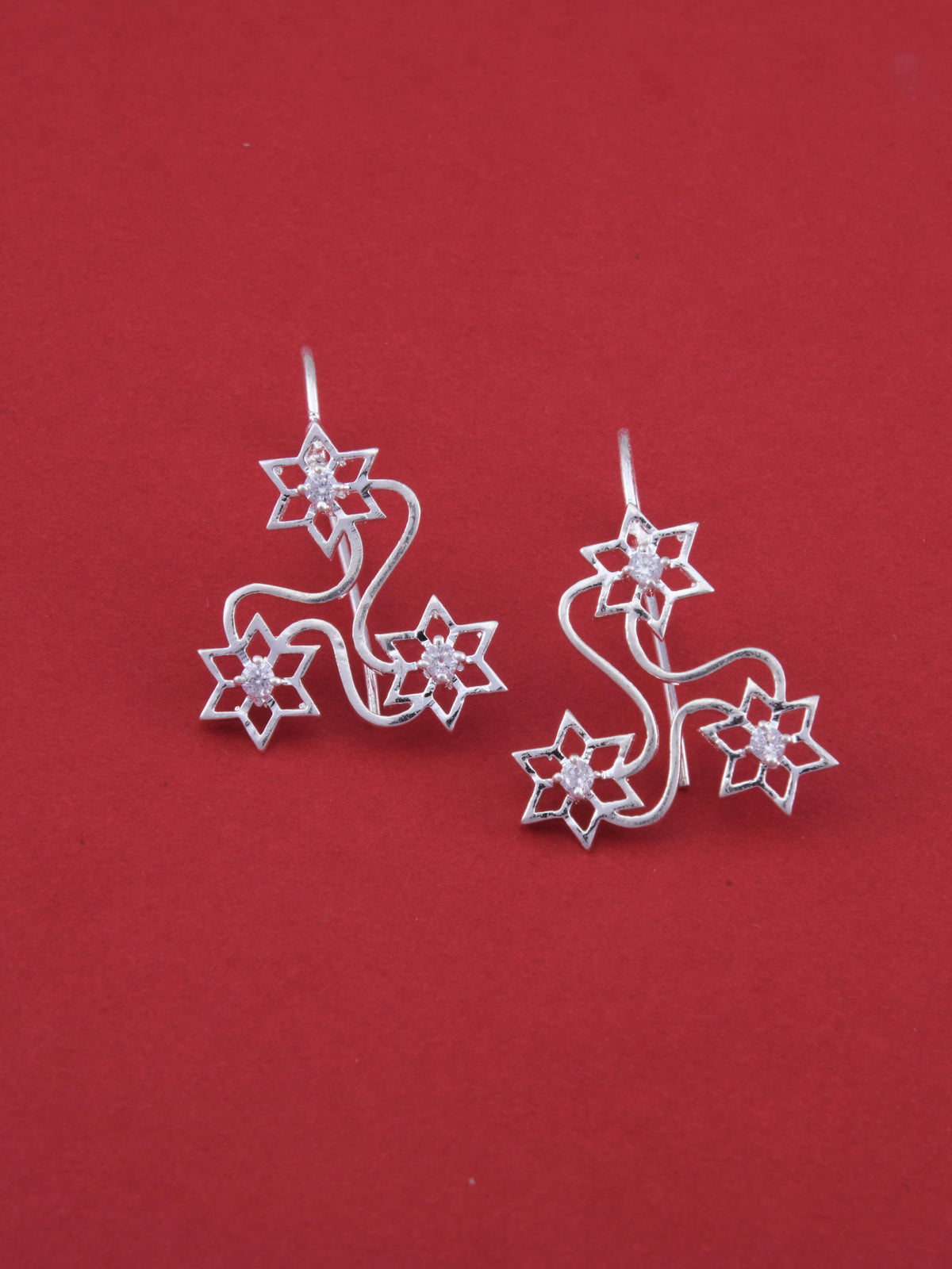 Kolam Small Hook Earrings