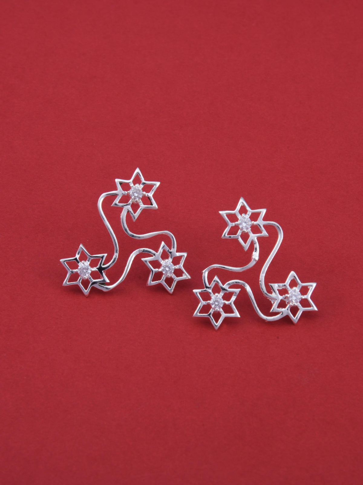 Kolam Small Stud Earrings