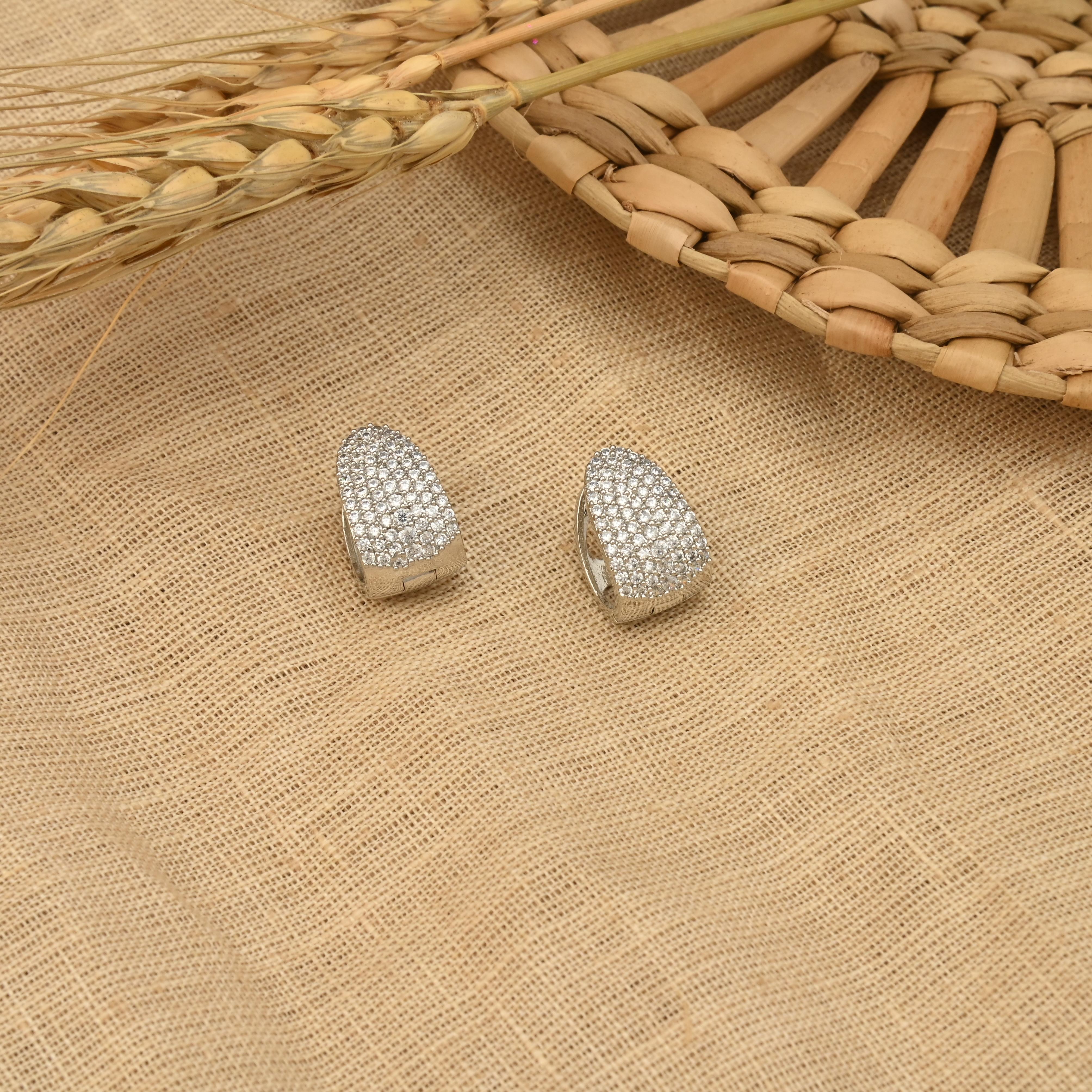 Eva CZ Stone Earrings