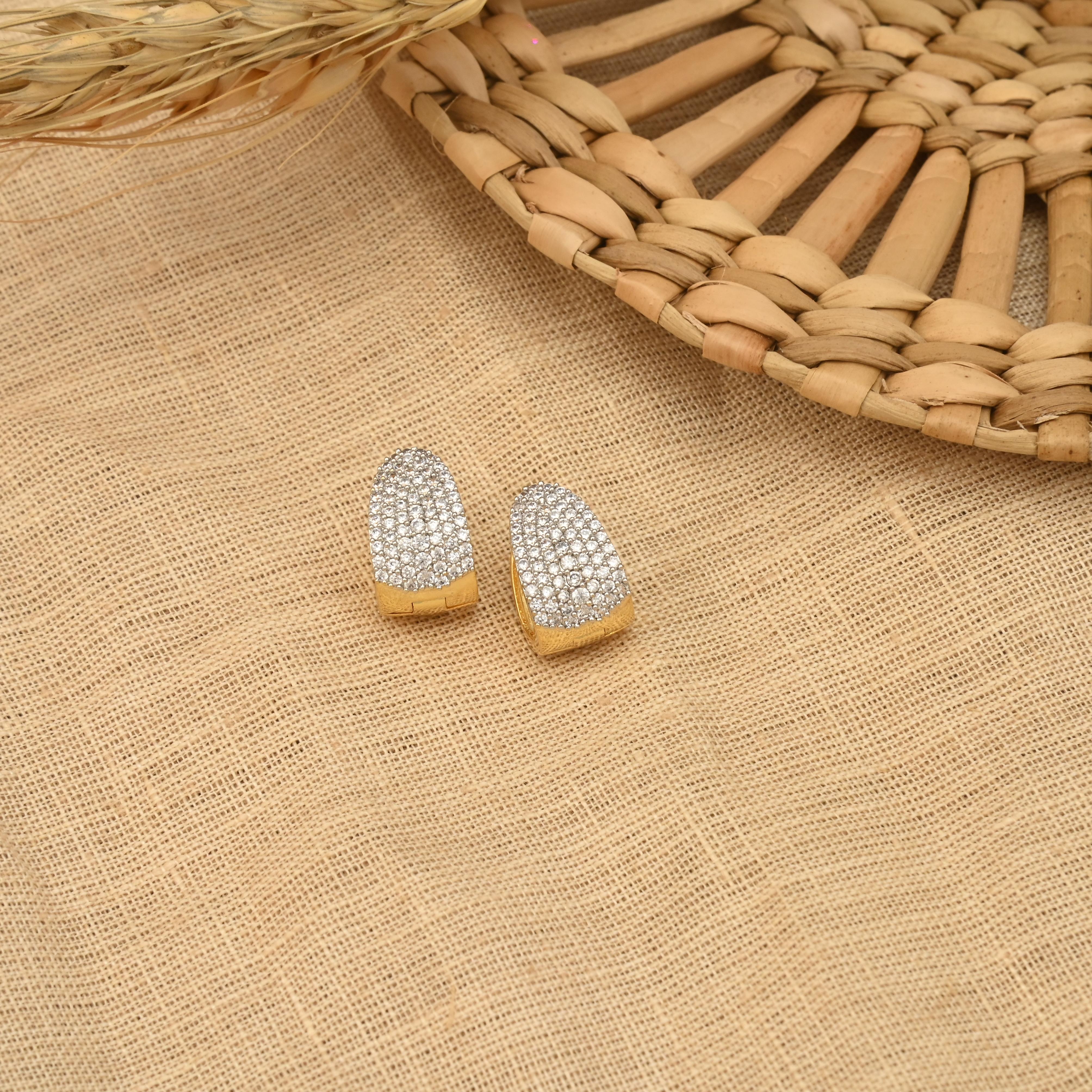 Eva CZ Stone Earrings