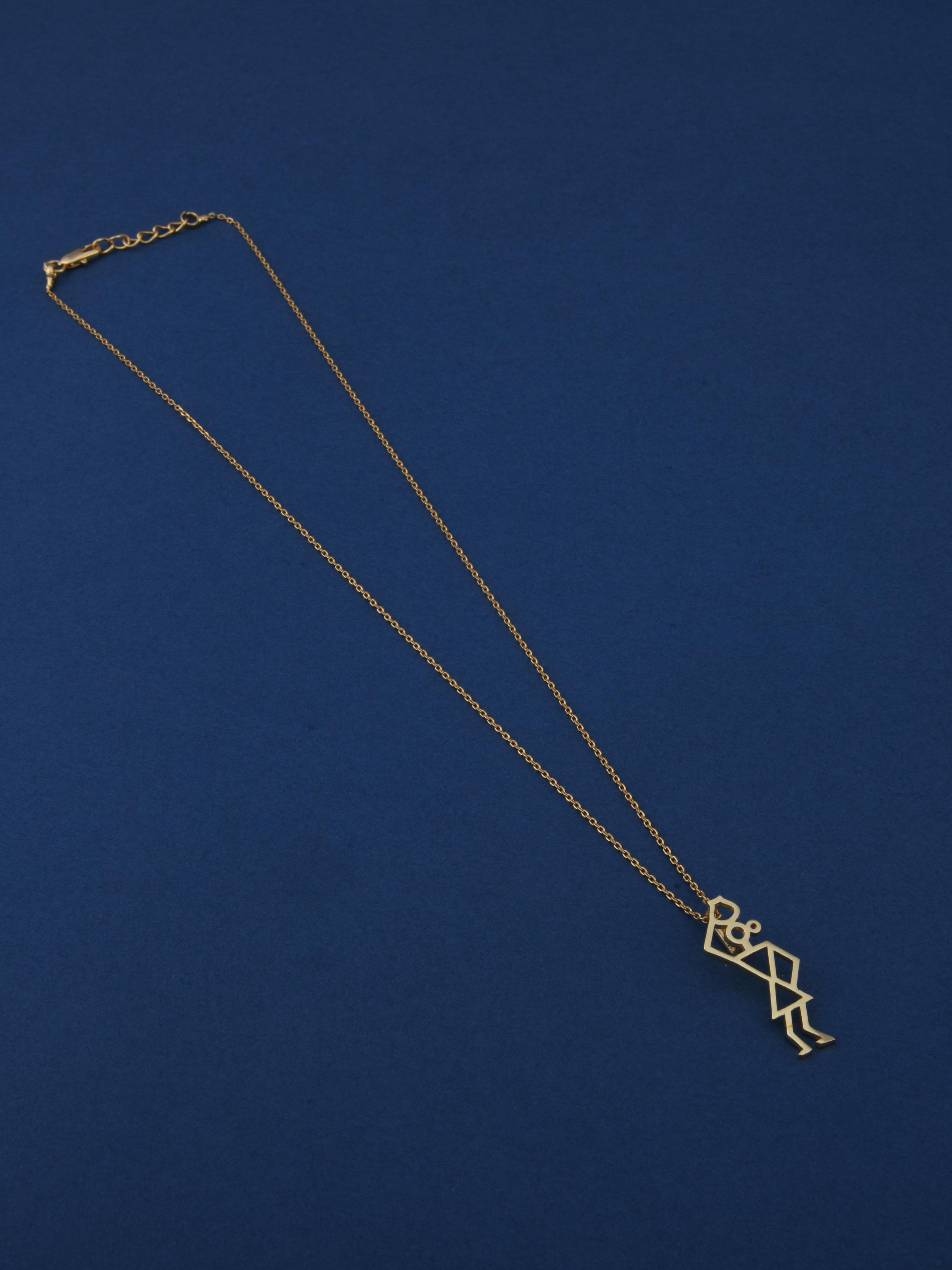 Handi Warli Pendant Necklace