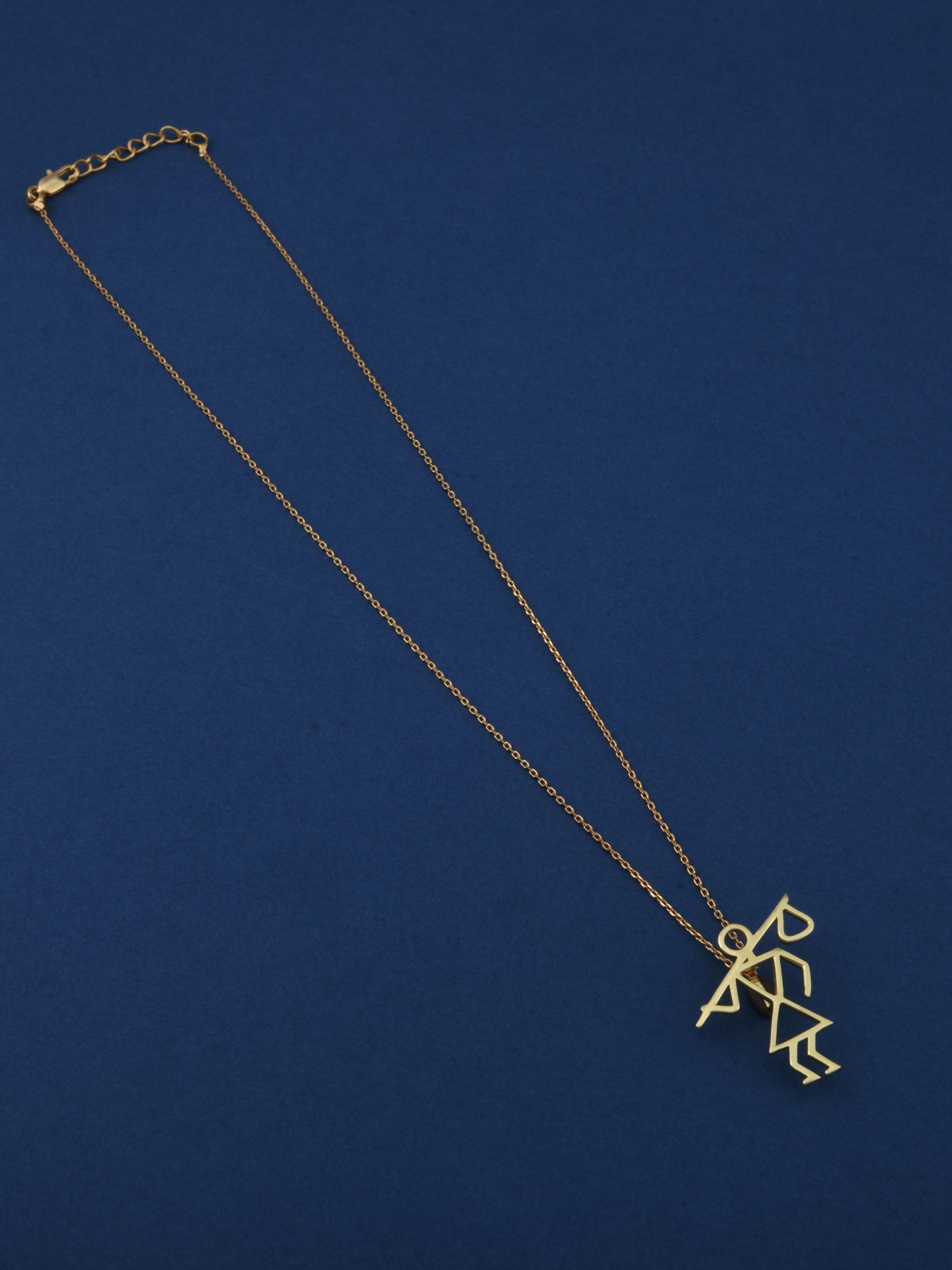 Warli Krushi Pendant Necklace