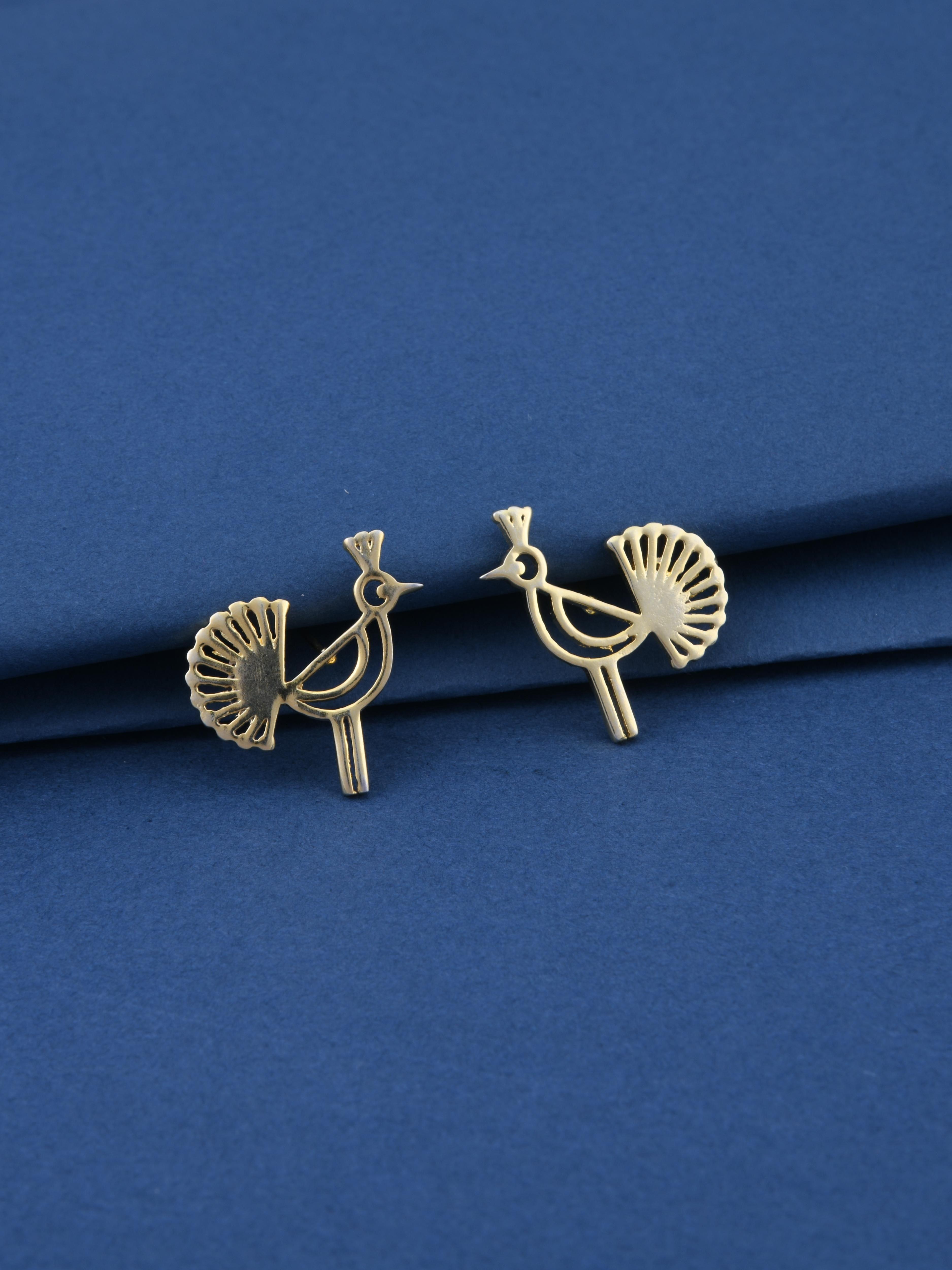 Peacock Warli Earrings