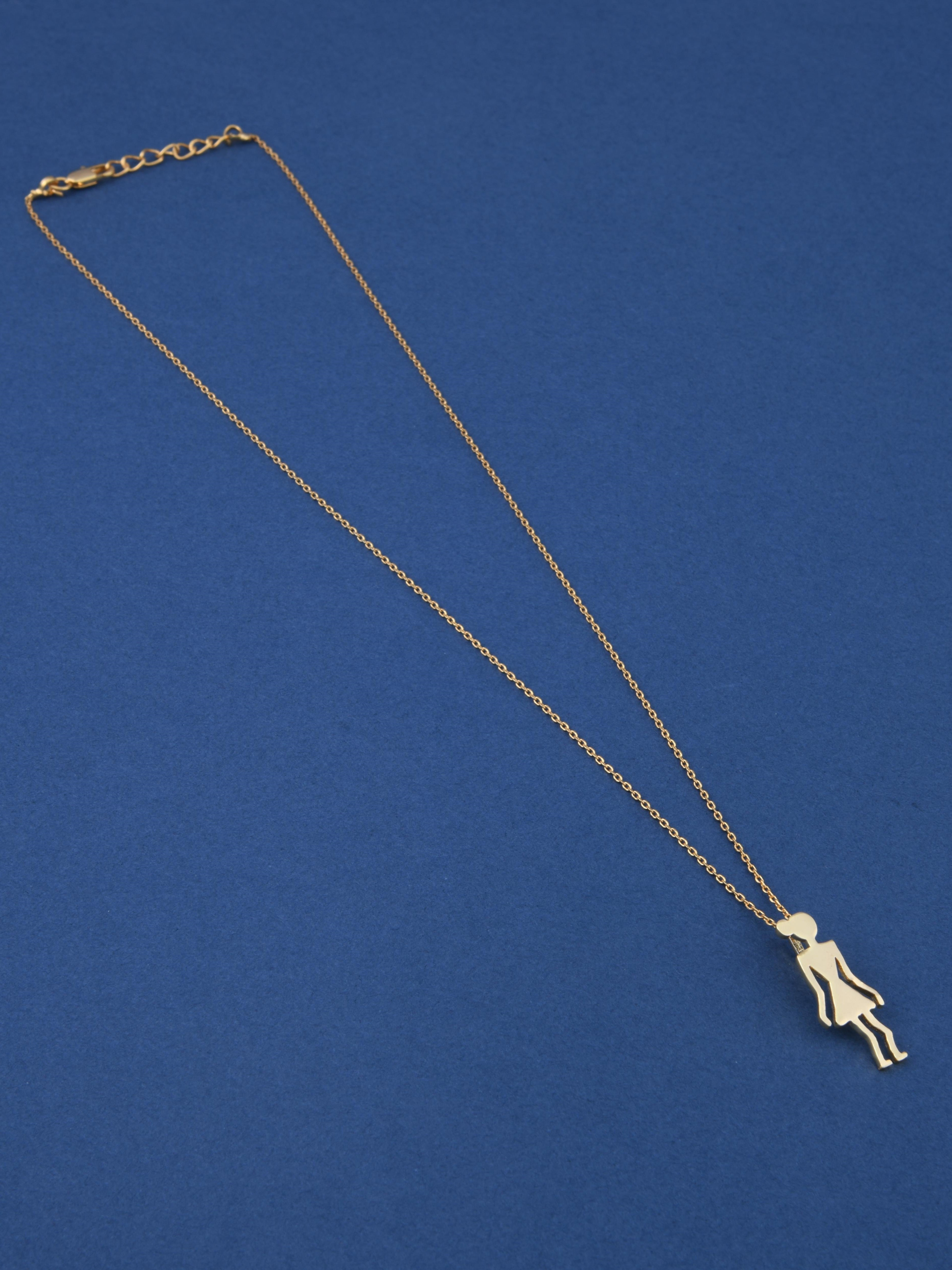 Warli Lady Pendant Necklace