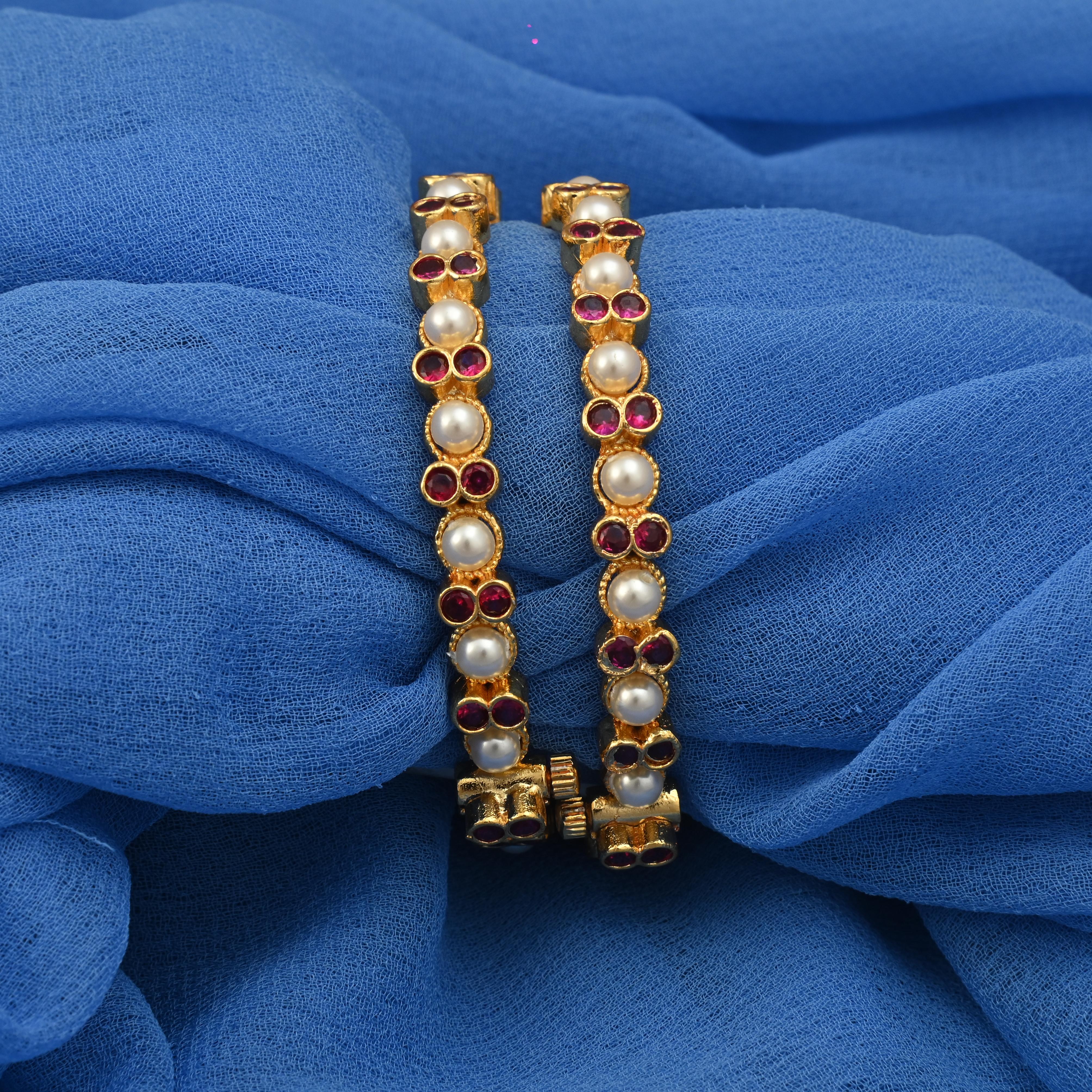 Harshita Pearl Bangles