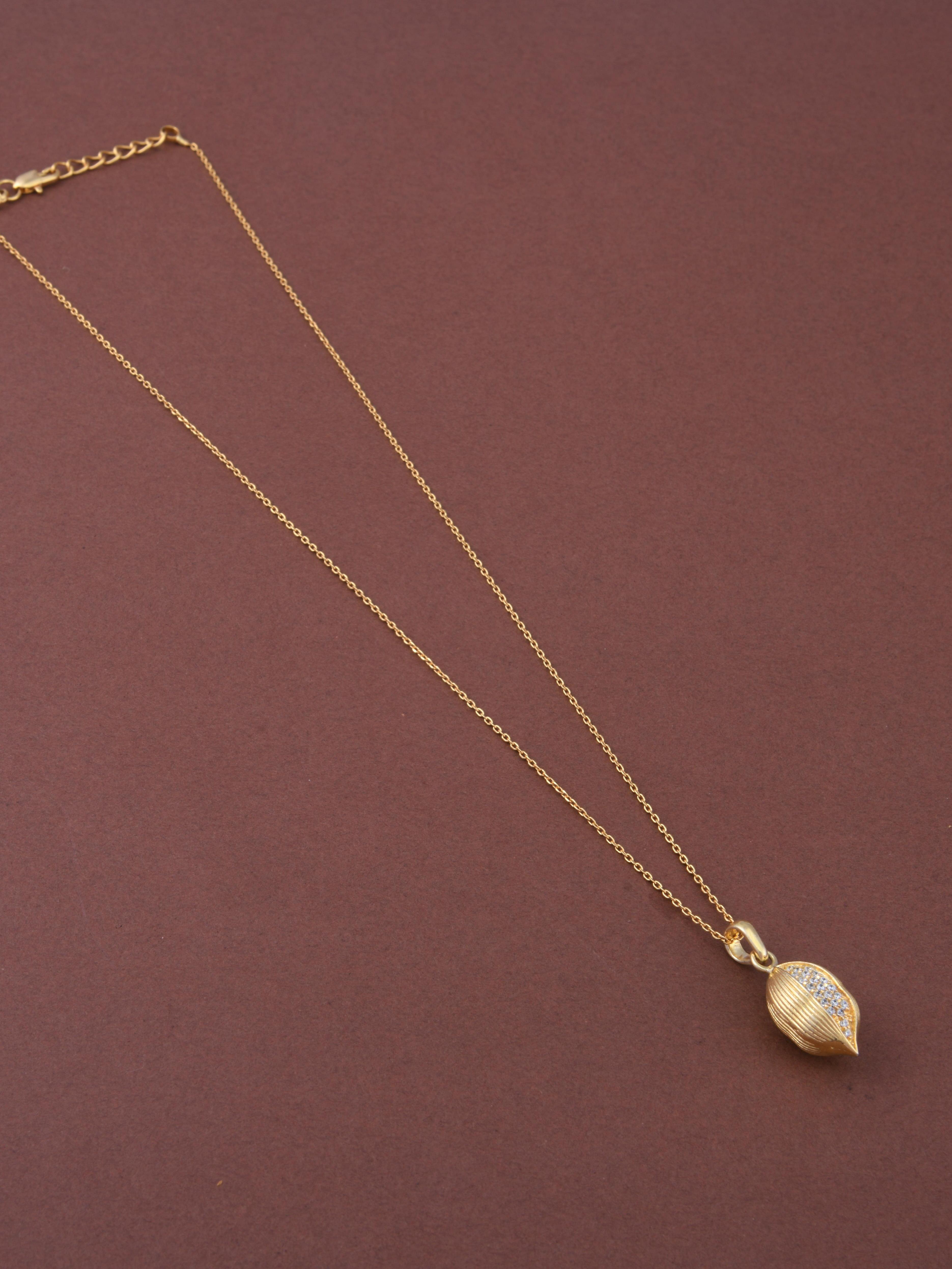 Cardamom Small Spice Pendant Necklace
