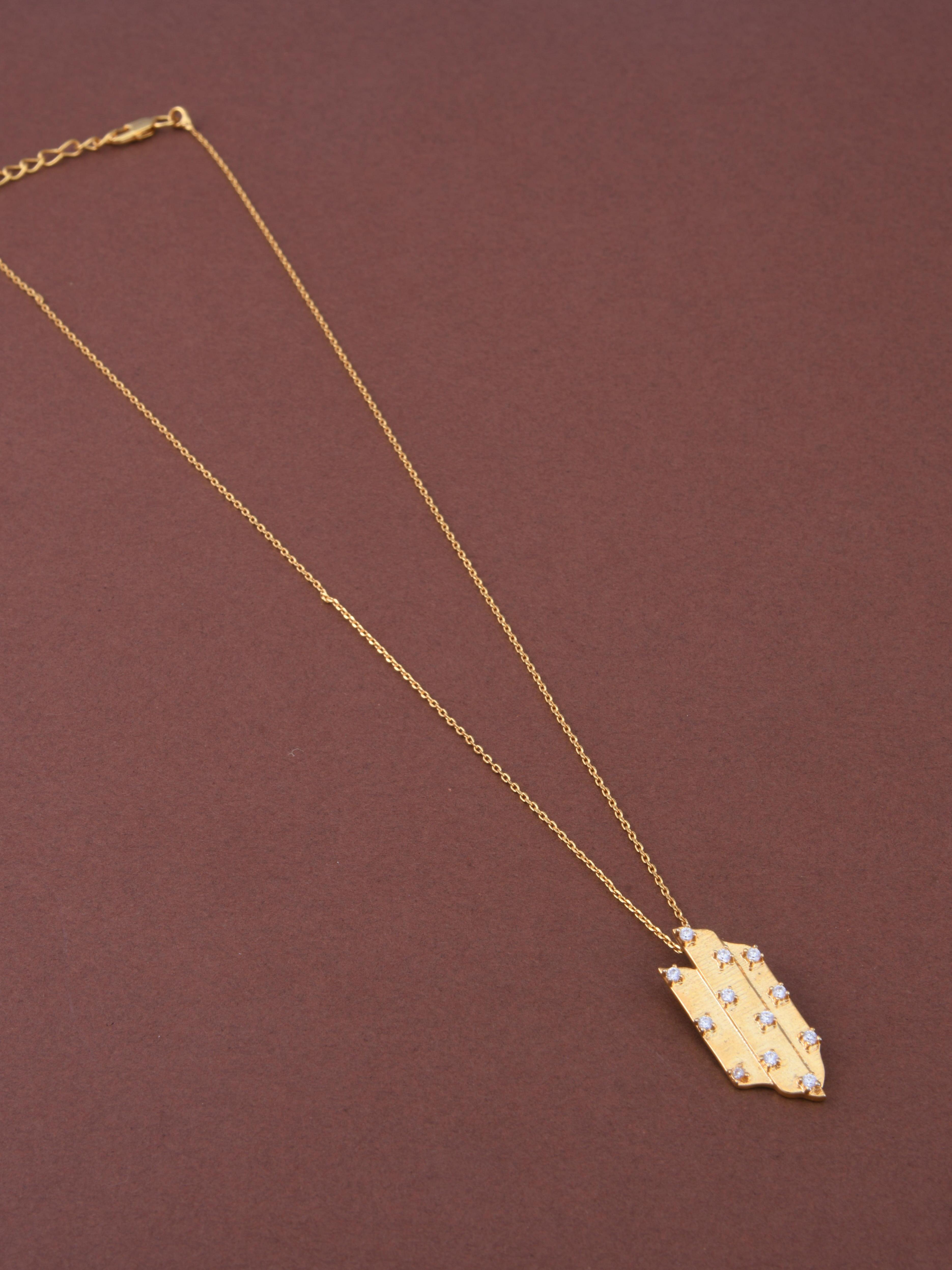 Cinnamon Spice Pendant Necklace