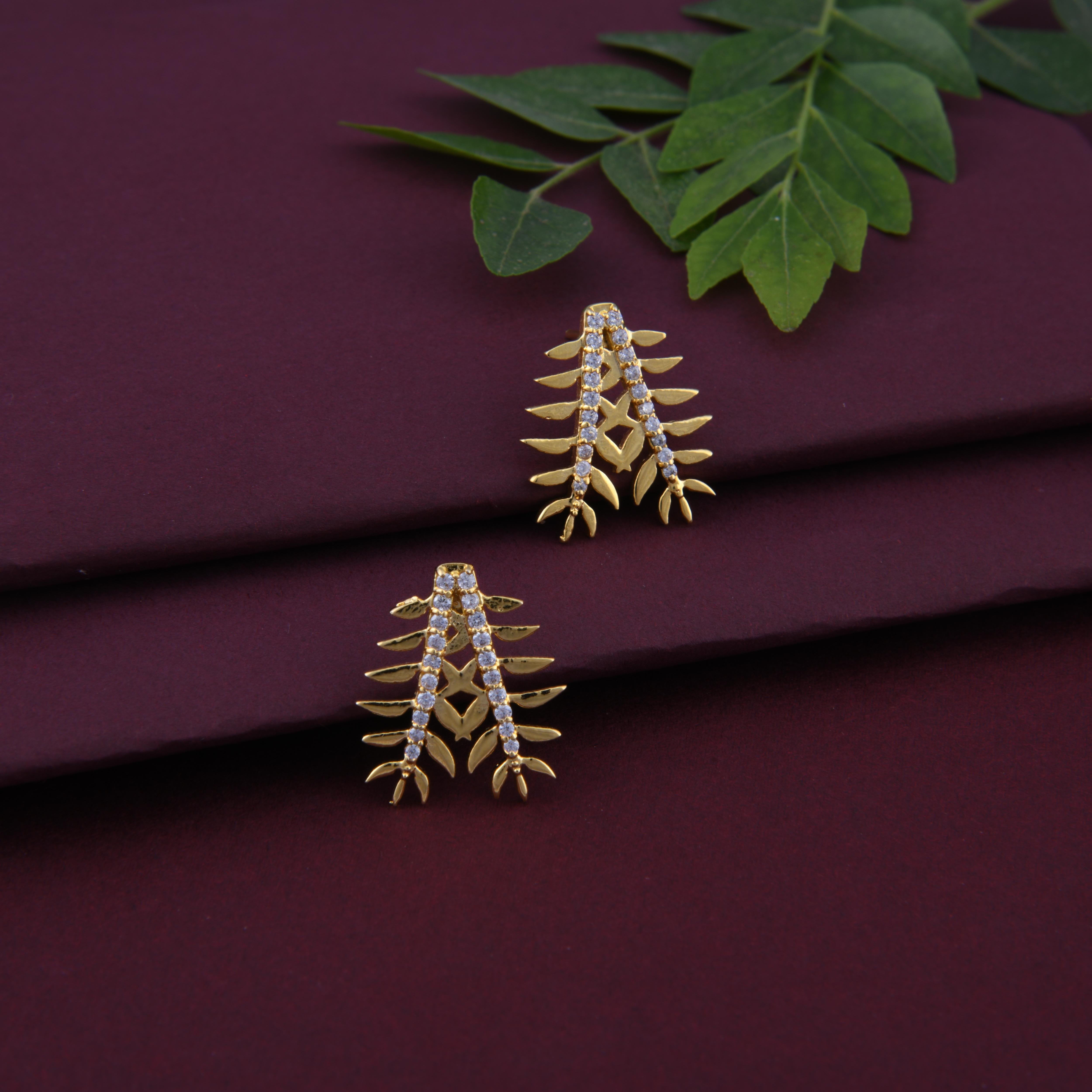 Curry Leaves Spice Earrings