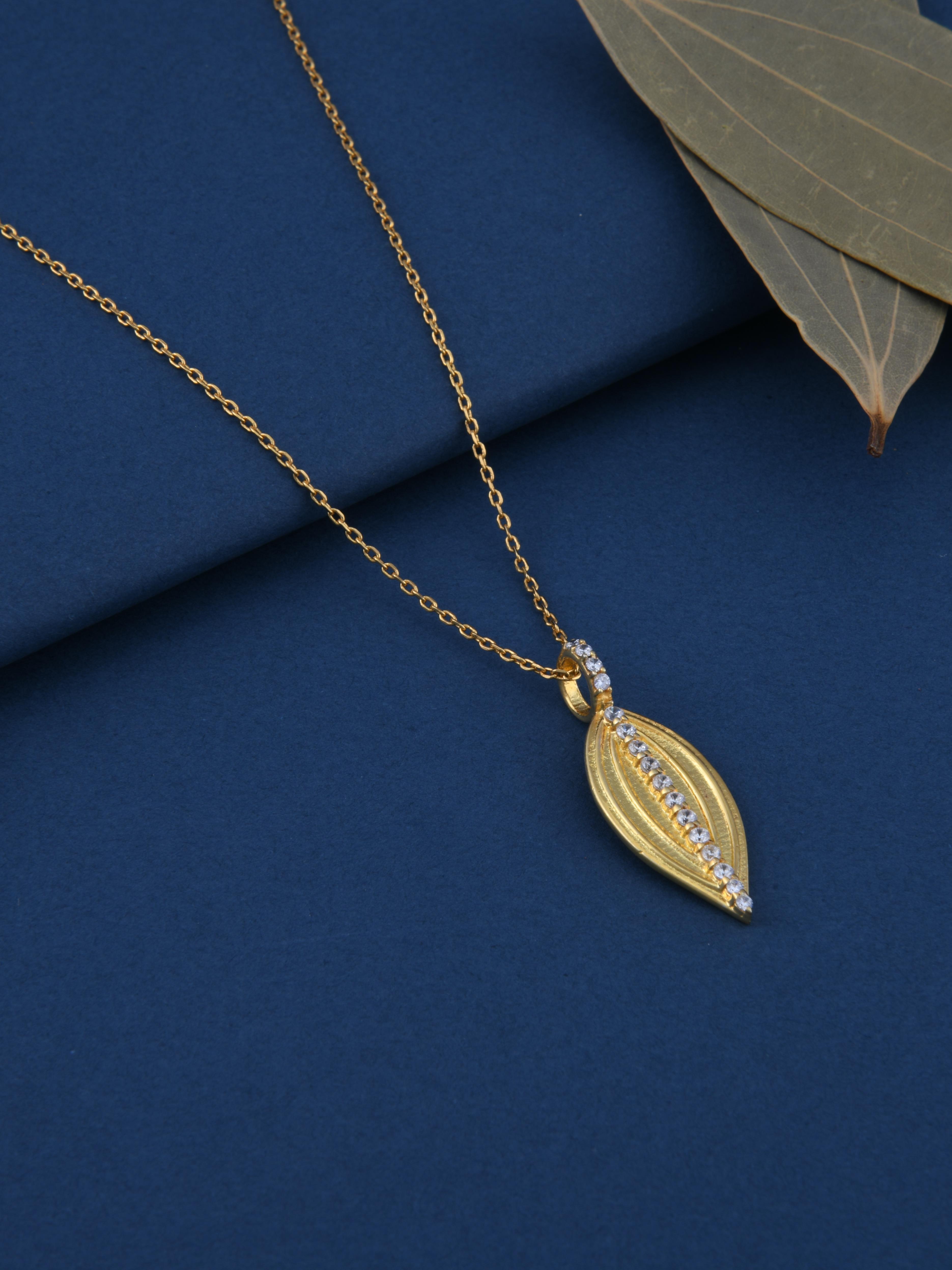 Bay Leaf Spice Pendant Necklace