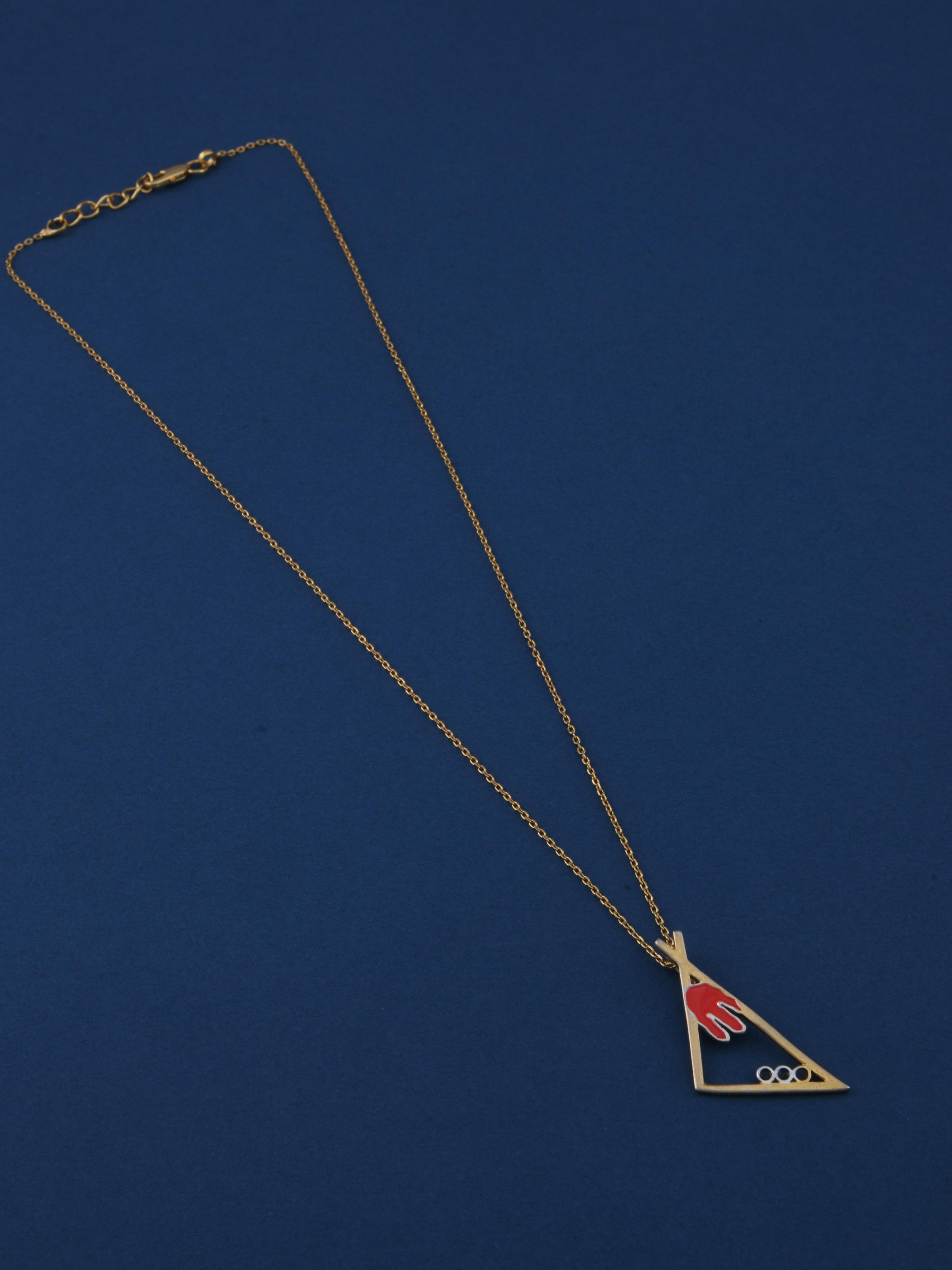 Mace and Black Pepper Spice Pendant Necklace