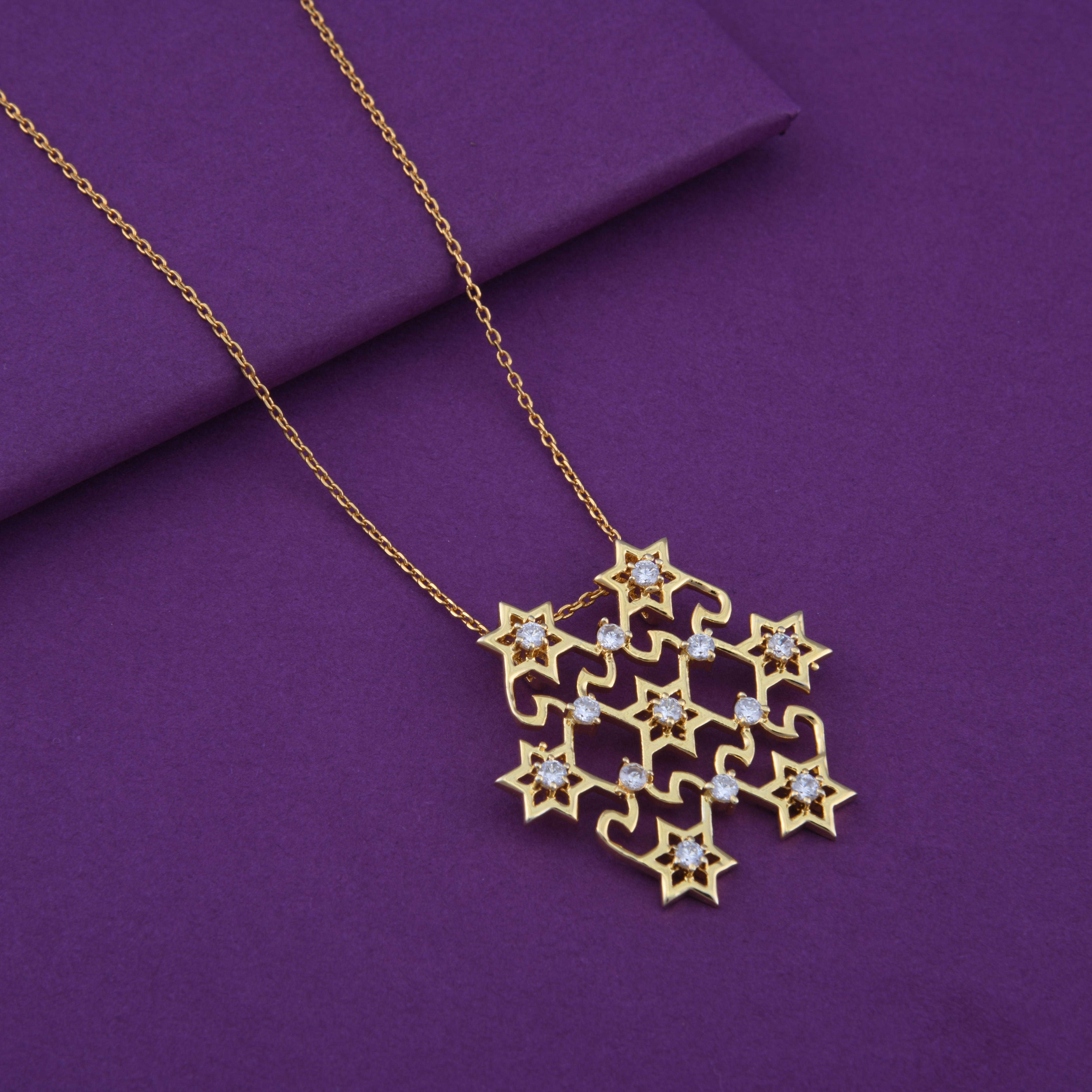 Kolam Pendant Necklace