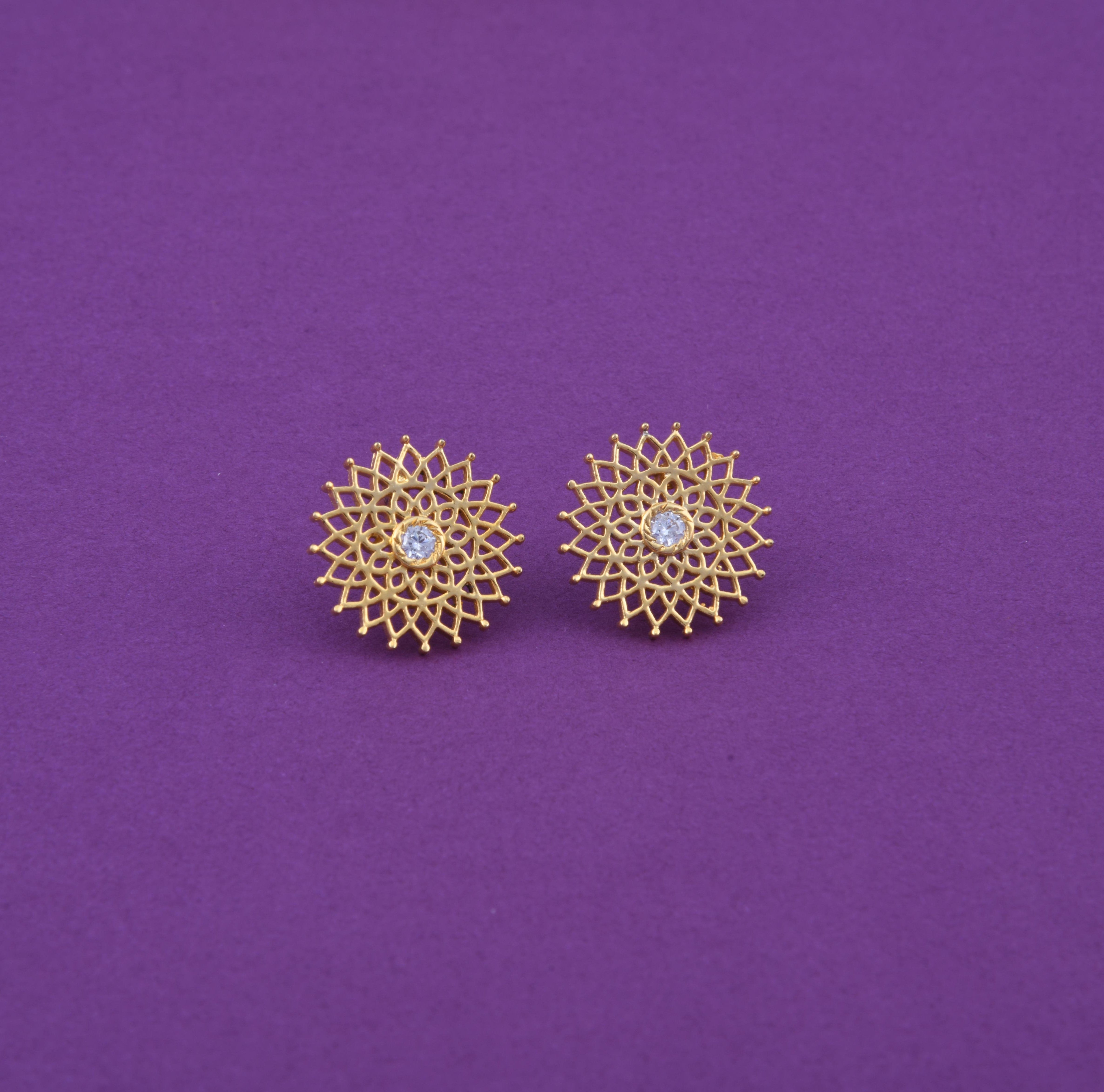 Alpona Stud Earrings