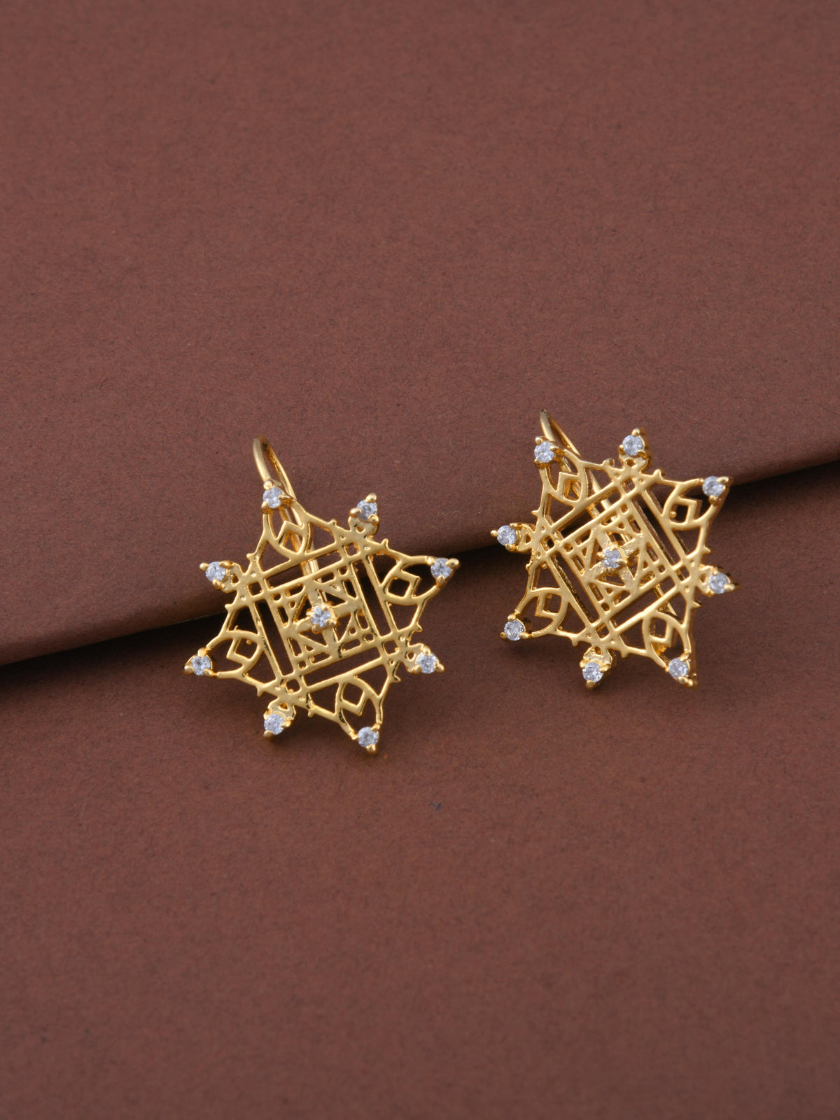Kala Kolam Hook Earrings