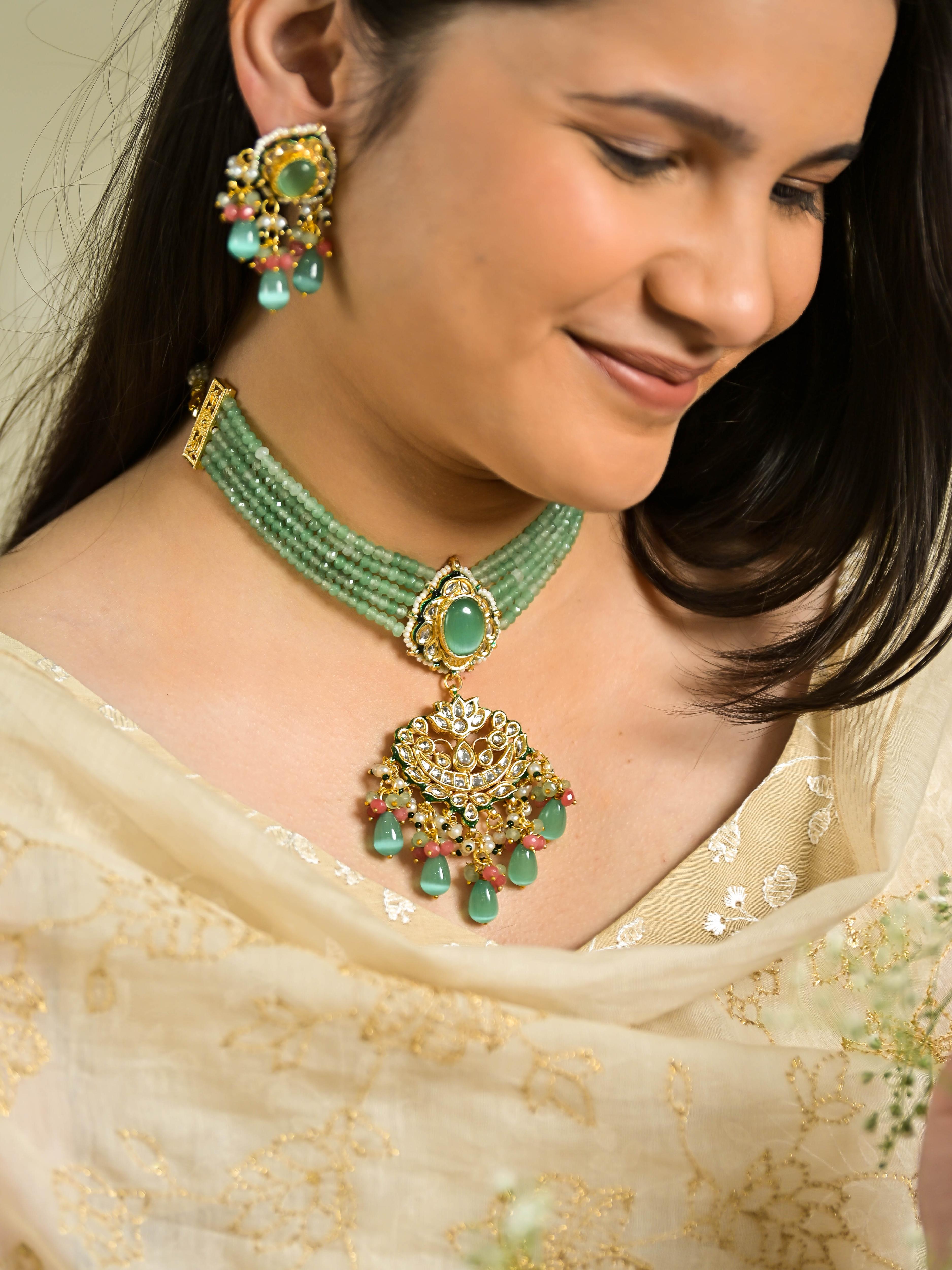 Ritu Kundan Choker Set