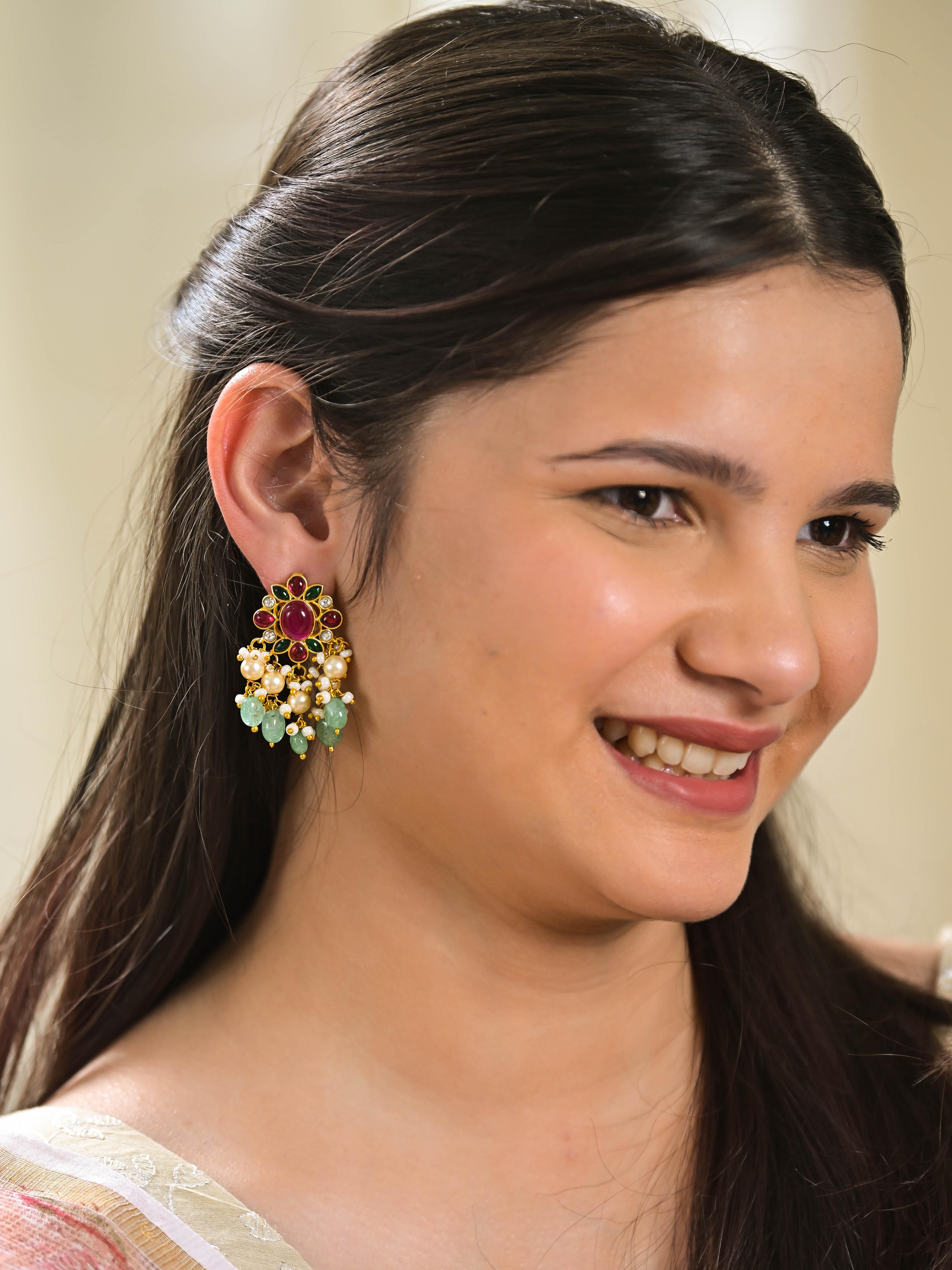 Gayatri Jadau Earrings