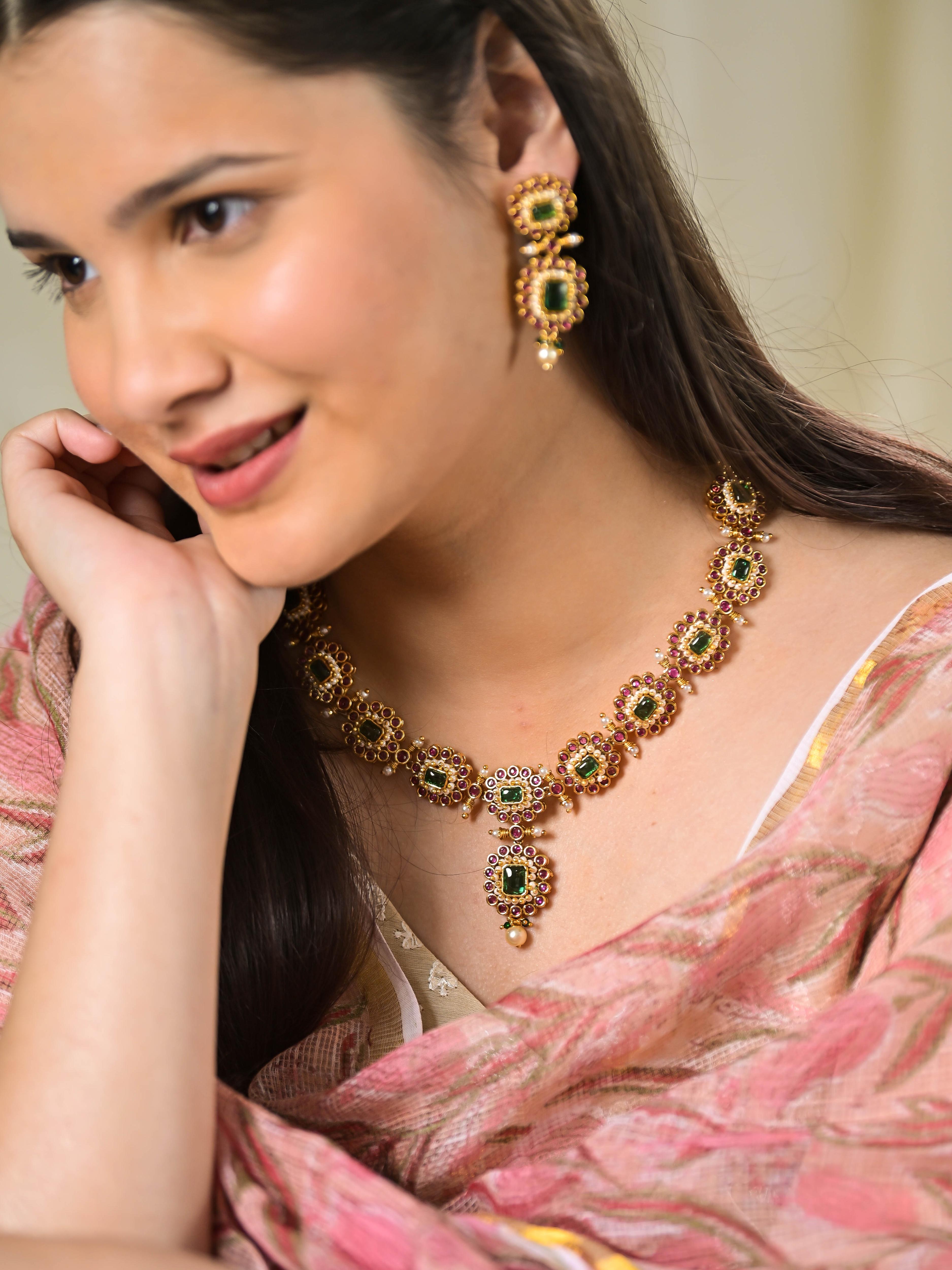 Dharini Temple Necklace