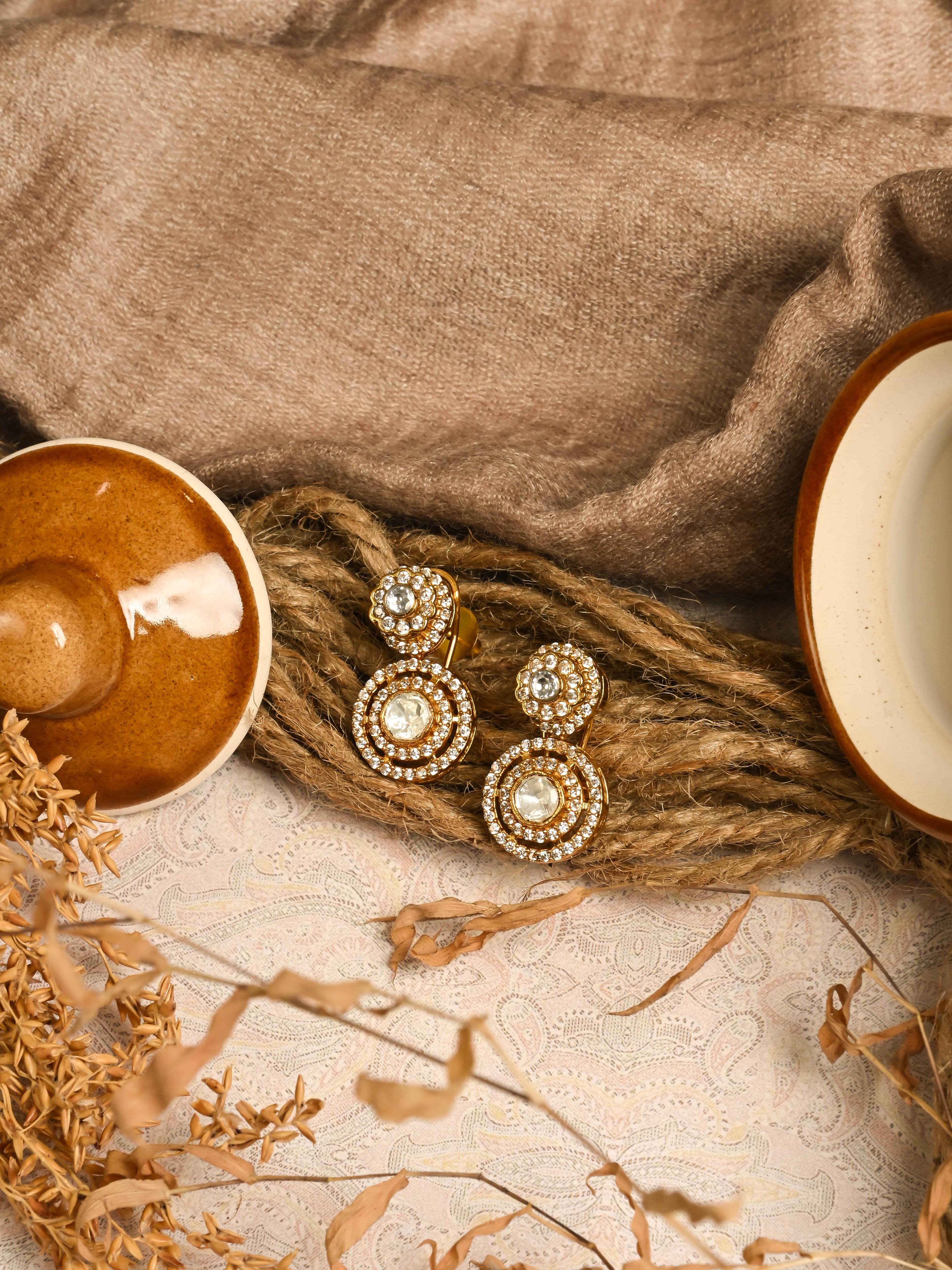 Aura Moissanite Earrings