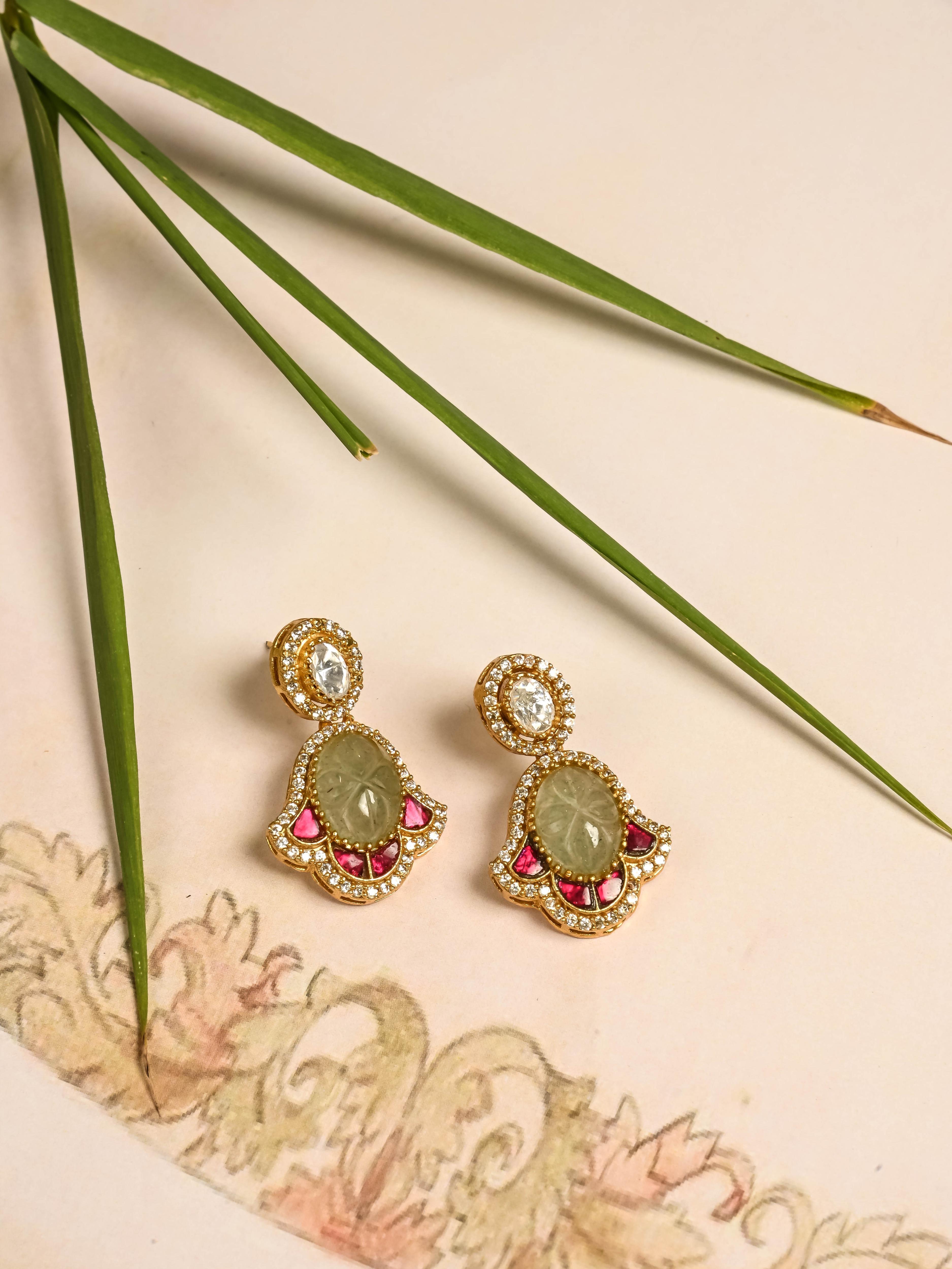 Savni Jadau Earrings