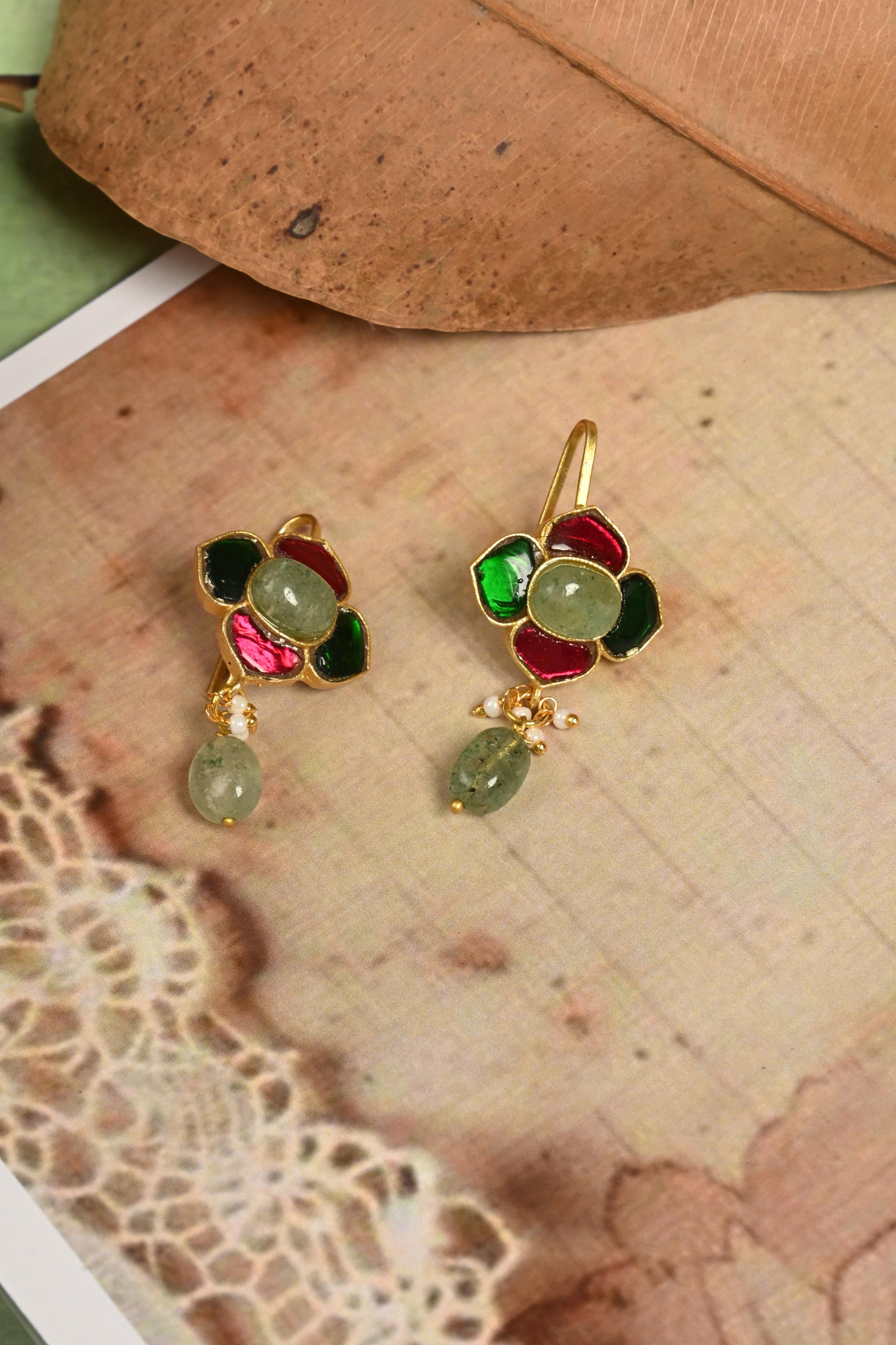 Aarvi Jadau Earrings