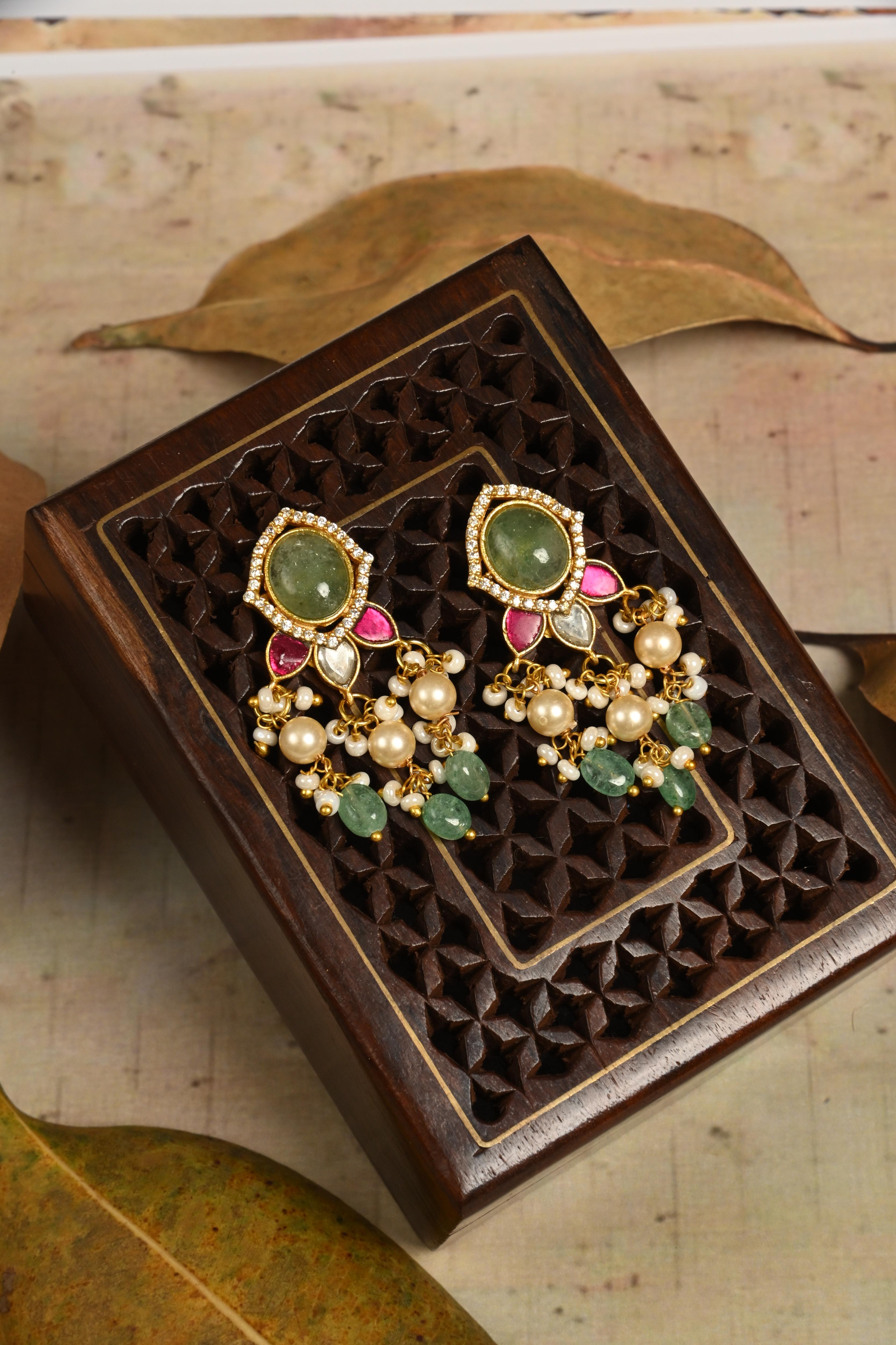 Shivani Jadau Earrings
