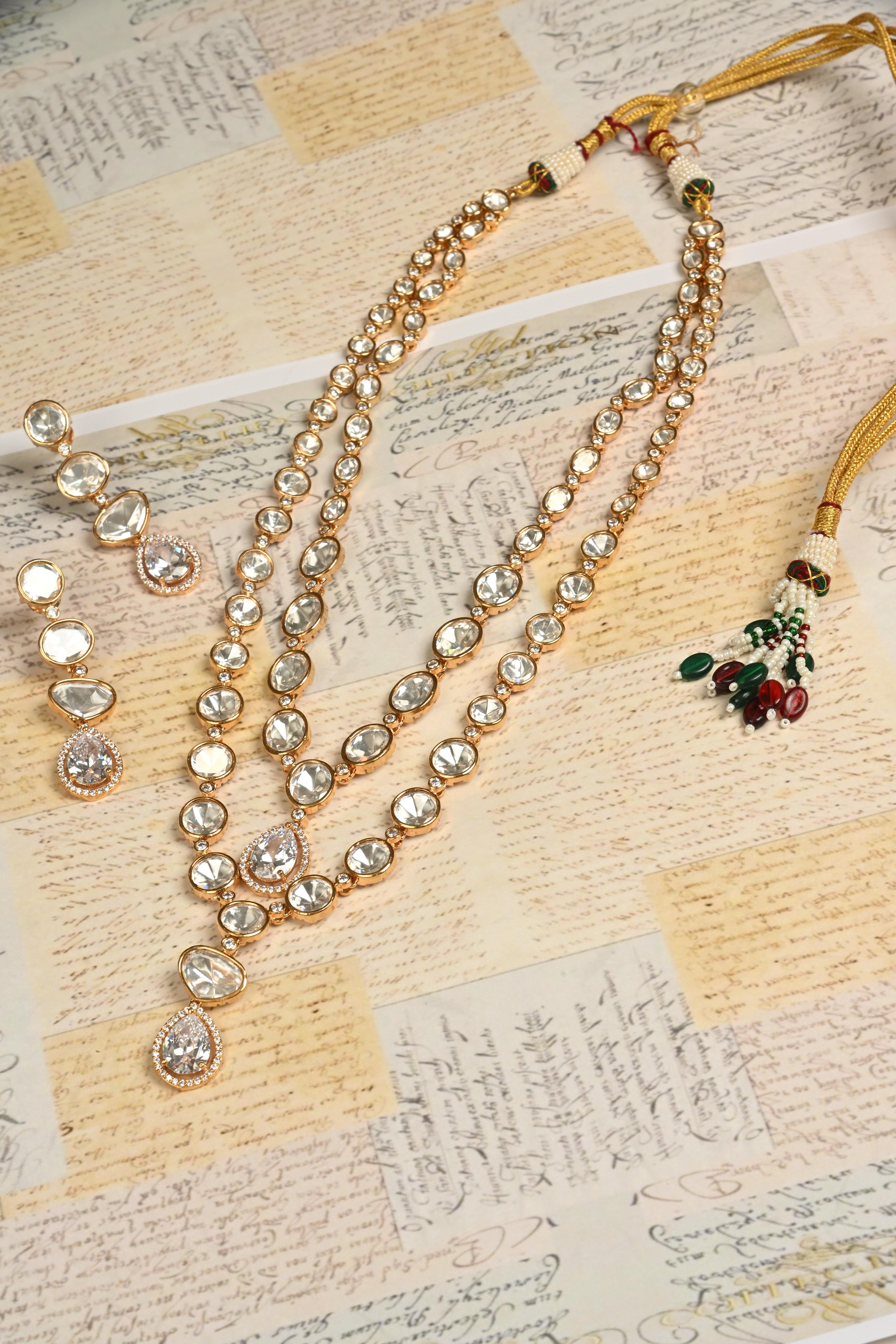 Ada Polki Necklace set