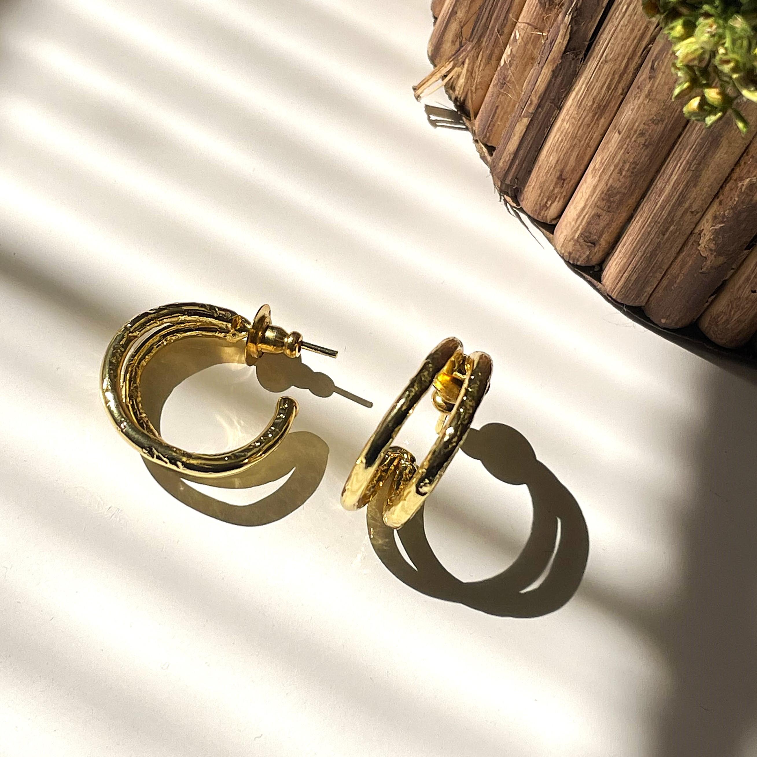 Double Hoops Earring