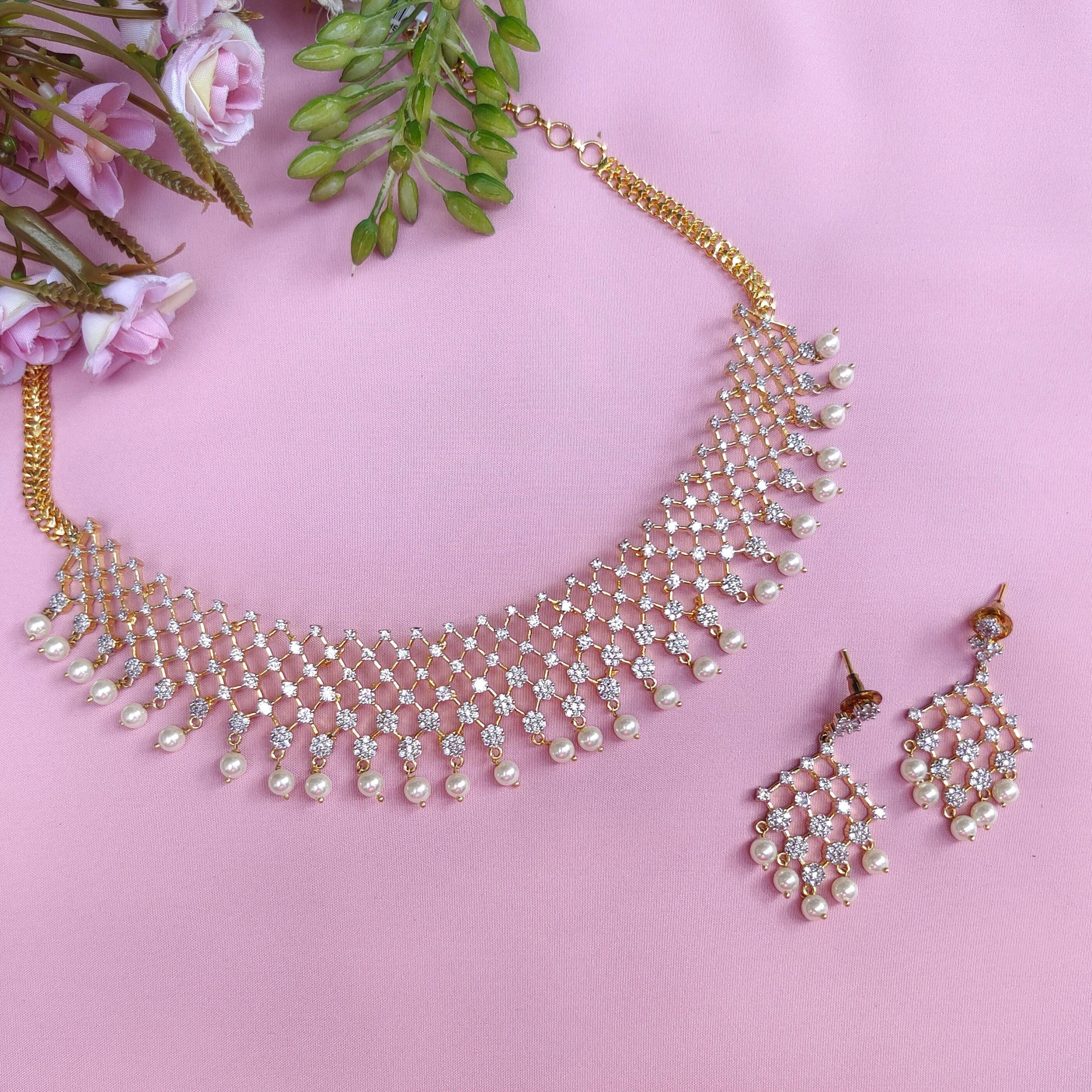 Roshni CZ necklace