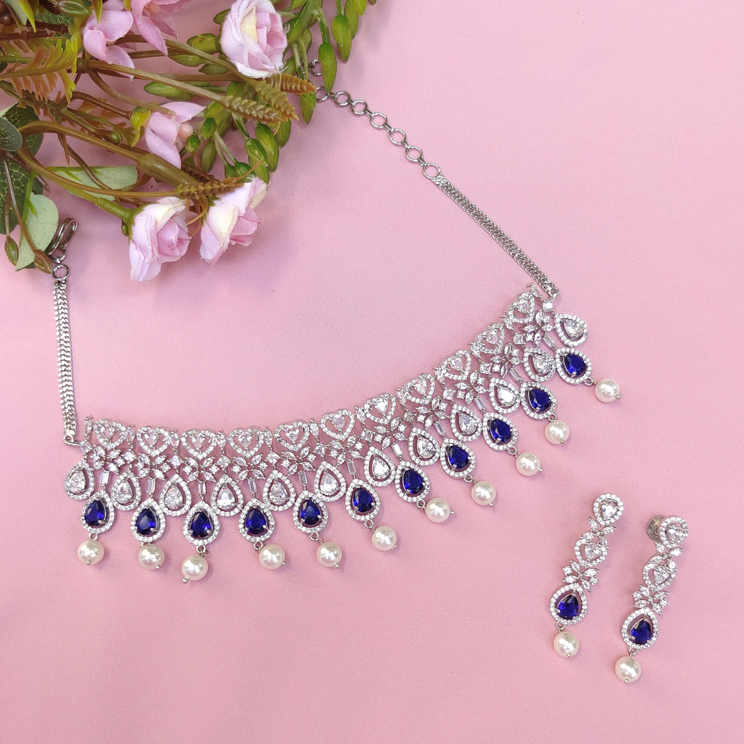 Neeraja CZ necklace