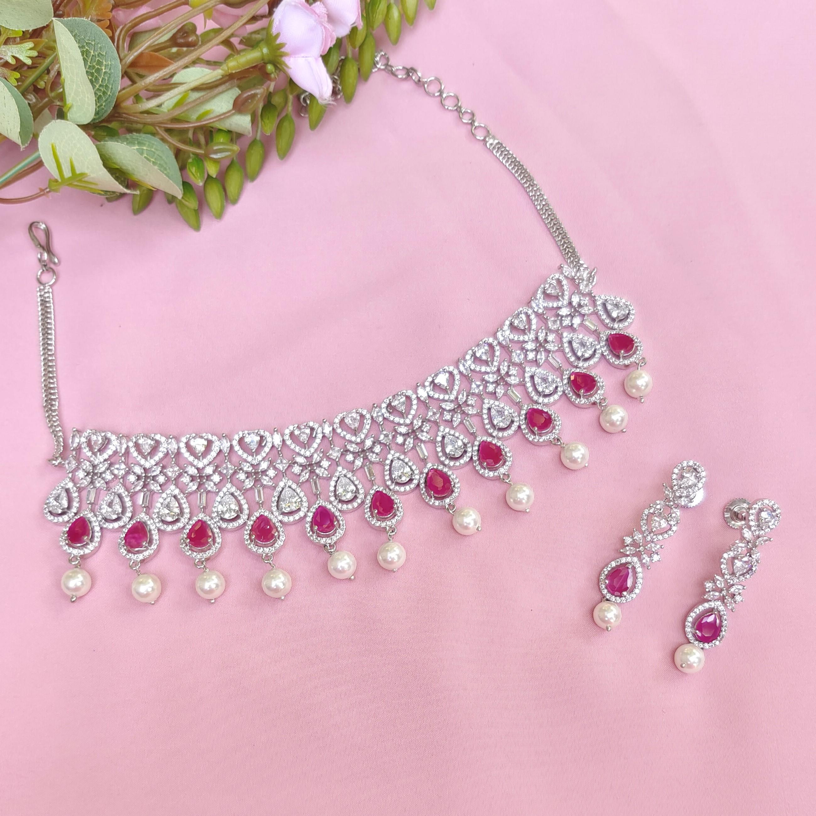 Neeraja CZ necklace