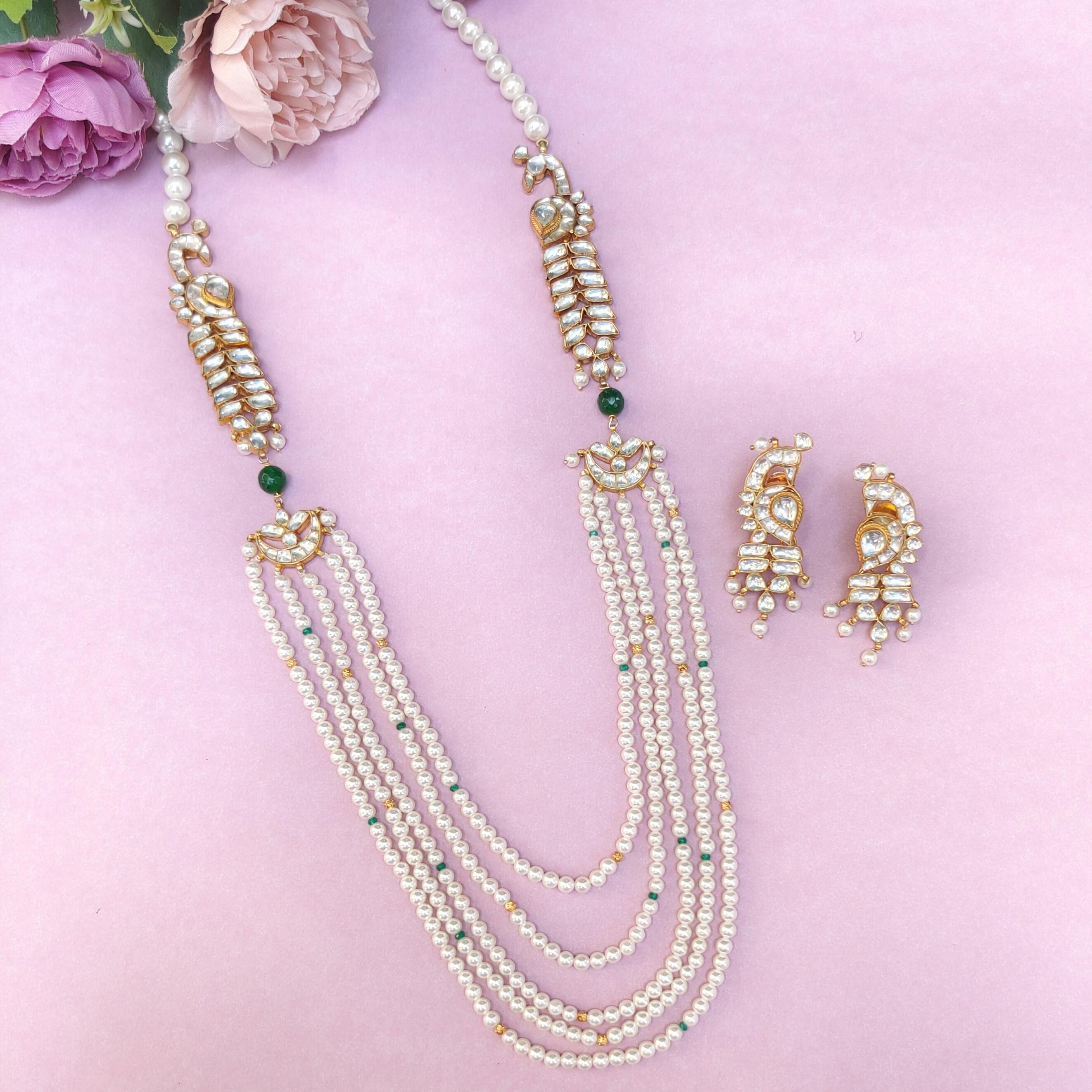 Aaloka Polki Necklace Set