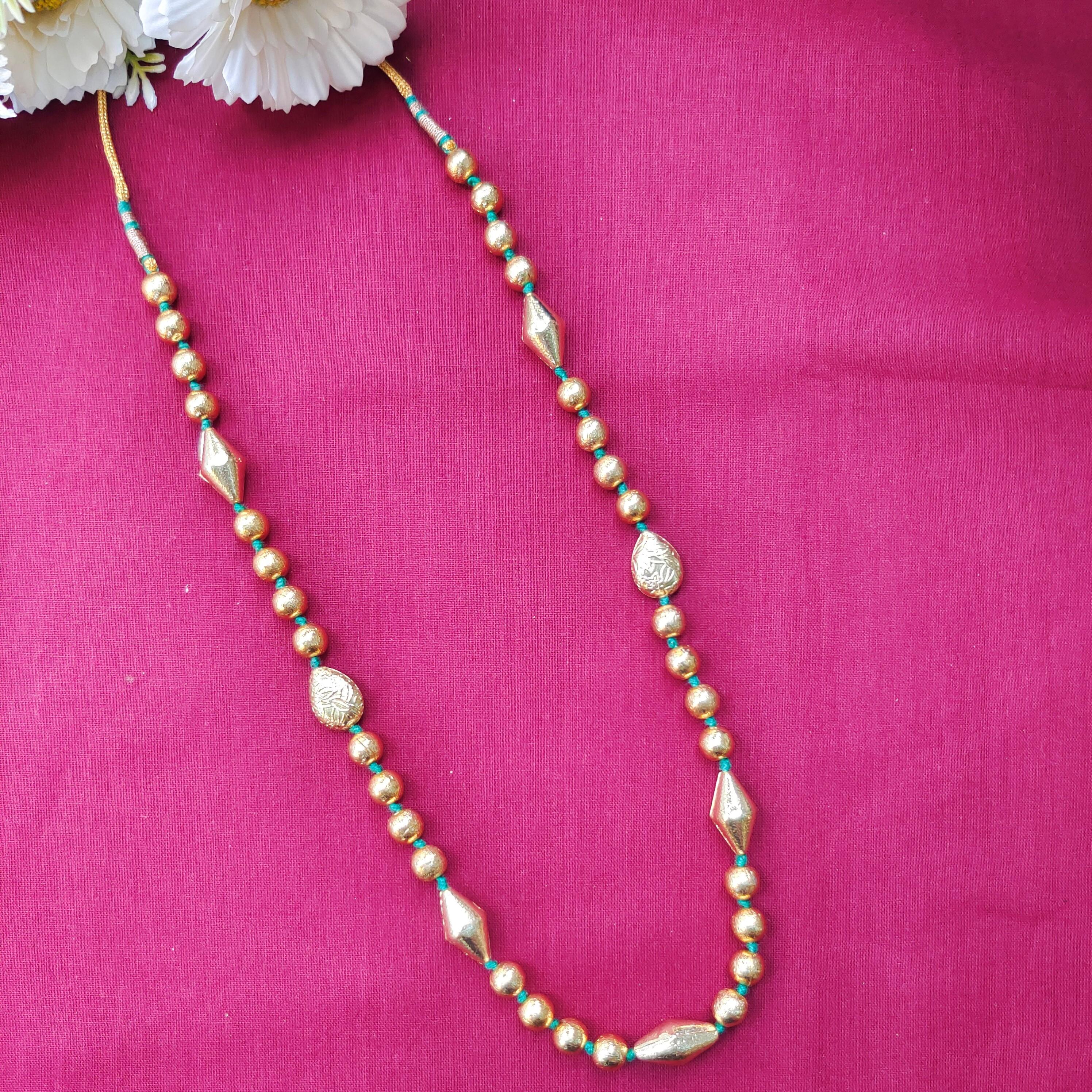 Golden Beads Necklace