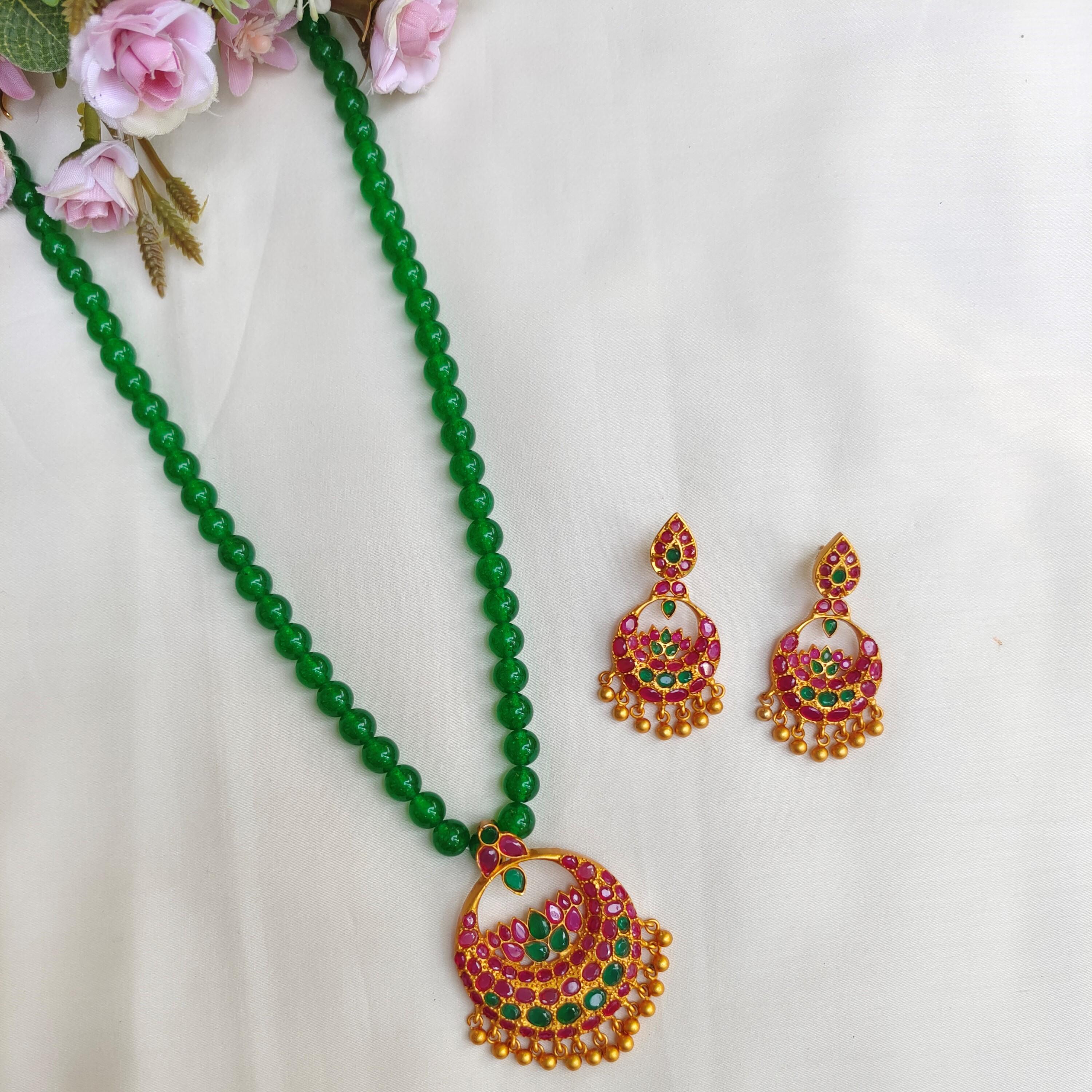 Sakshi Temple Necklace Set